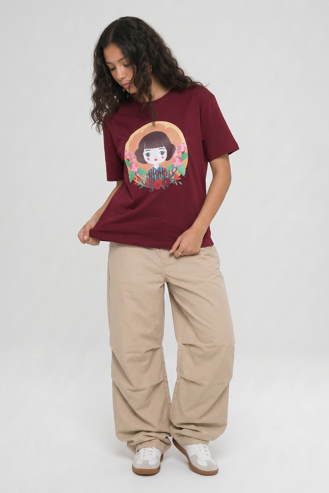Graphic T-Shirt – Maroon