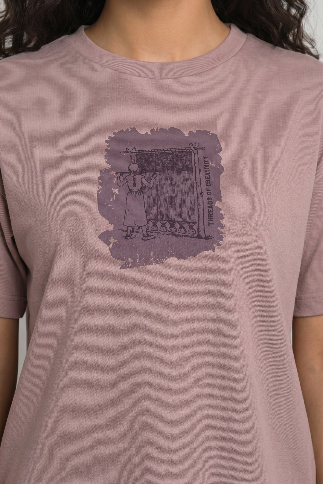 Graphic T-Shirt – Salmon Pink