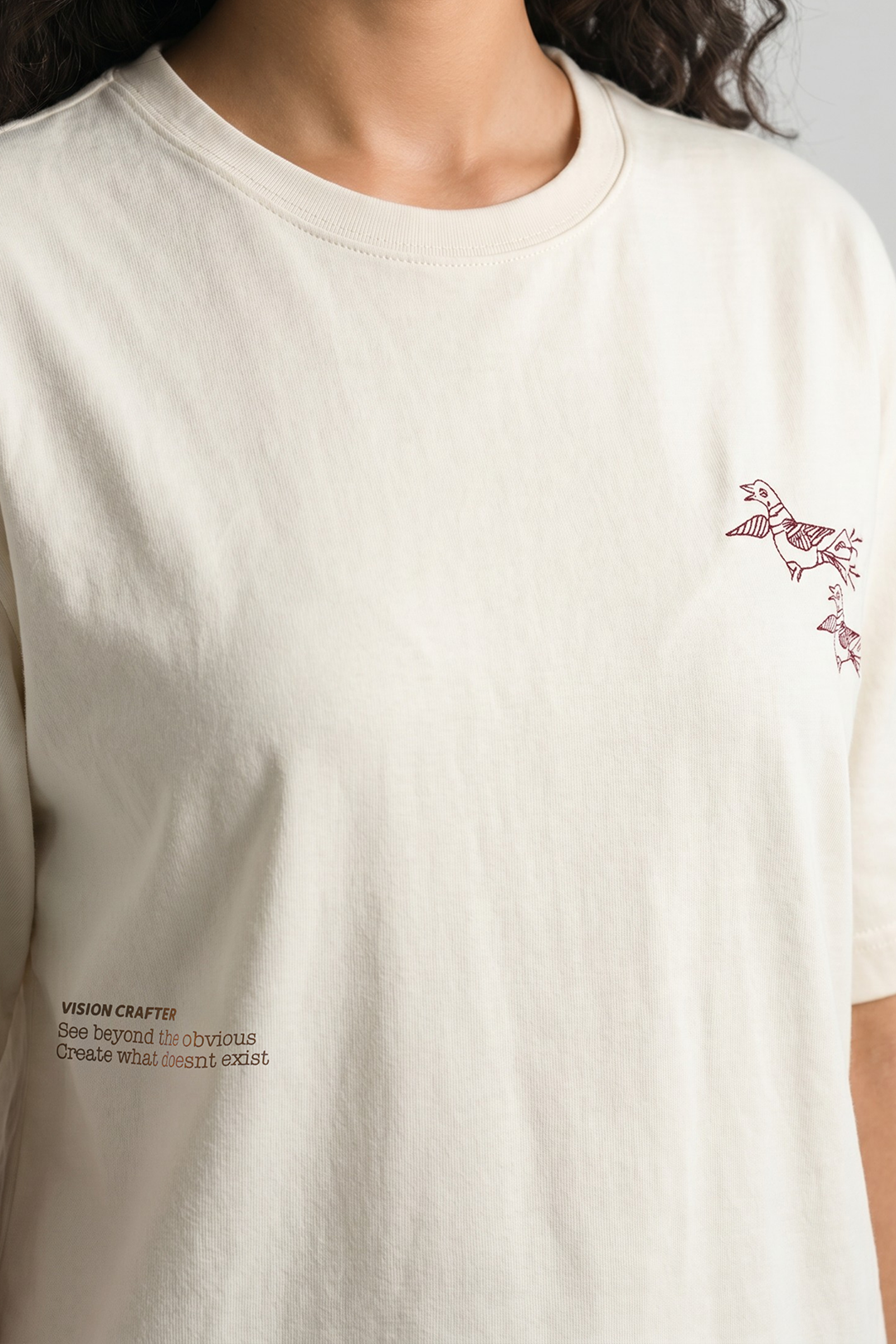 Graphic T-Shirt – Cream