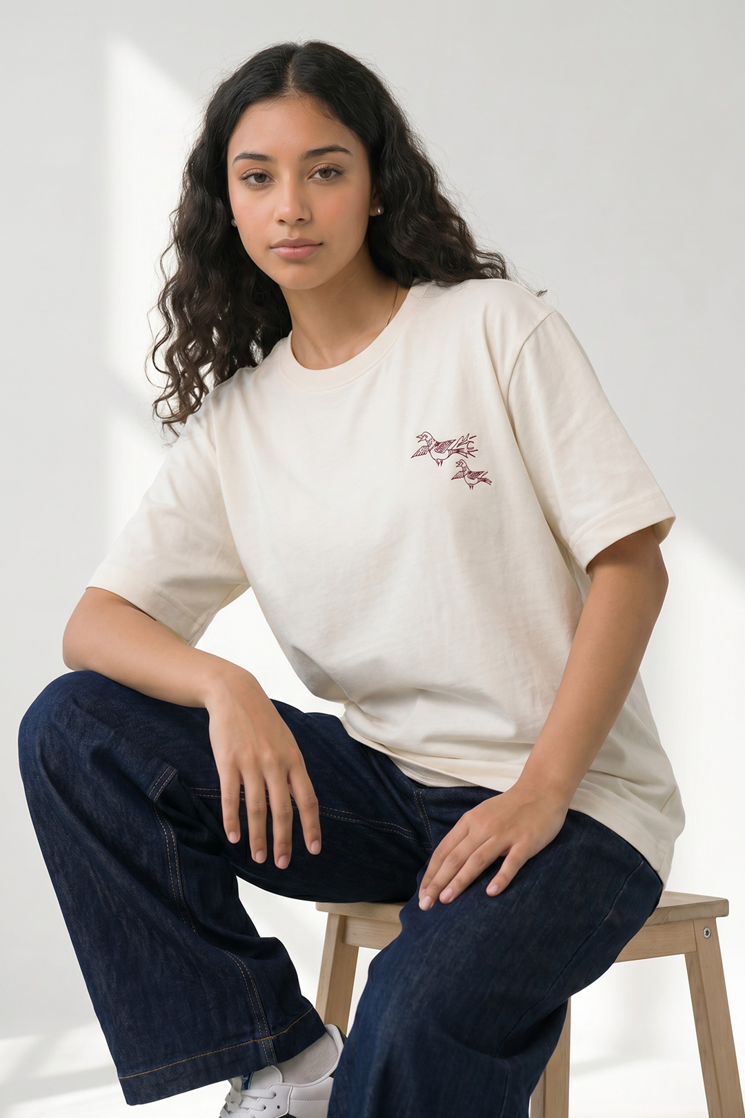 Graphic T-Shirt – Cream