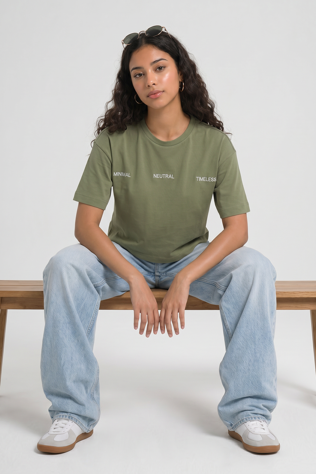 Graphic T-Shirt – Sage Green