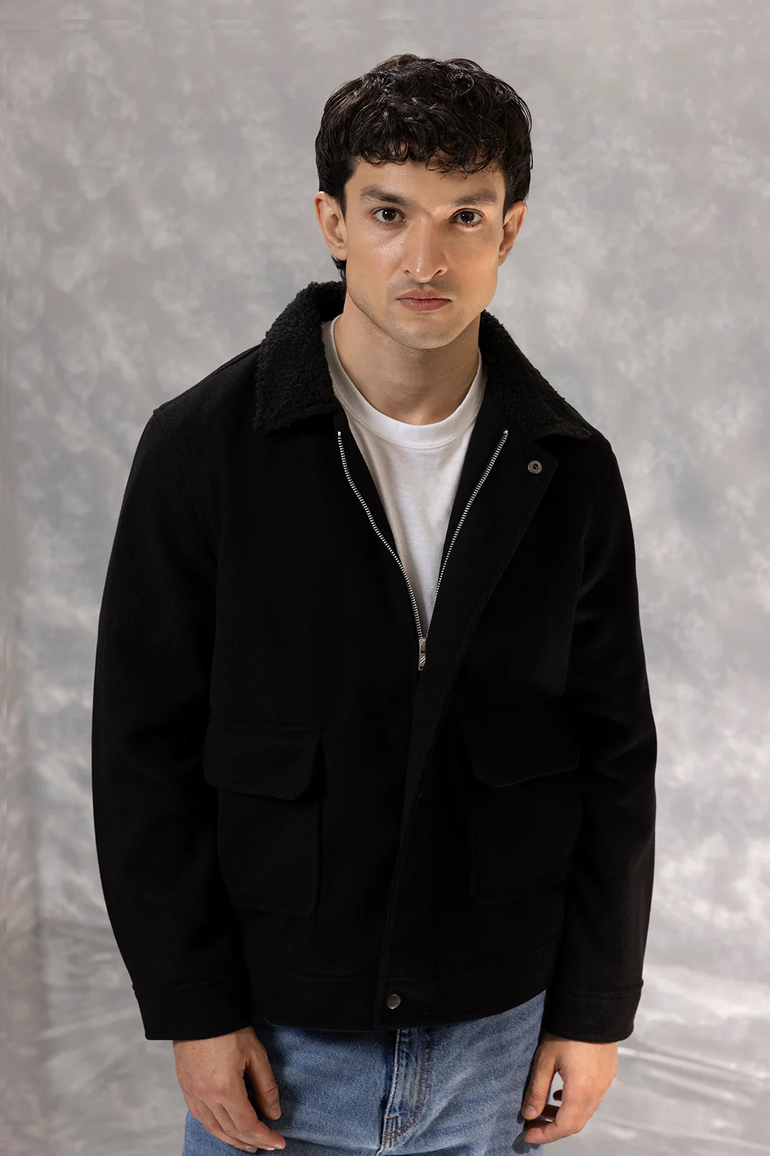 Felted Jacket – Black