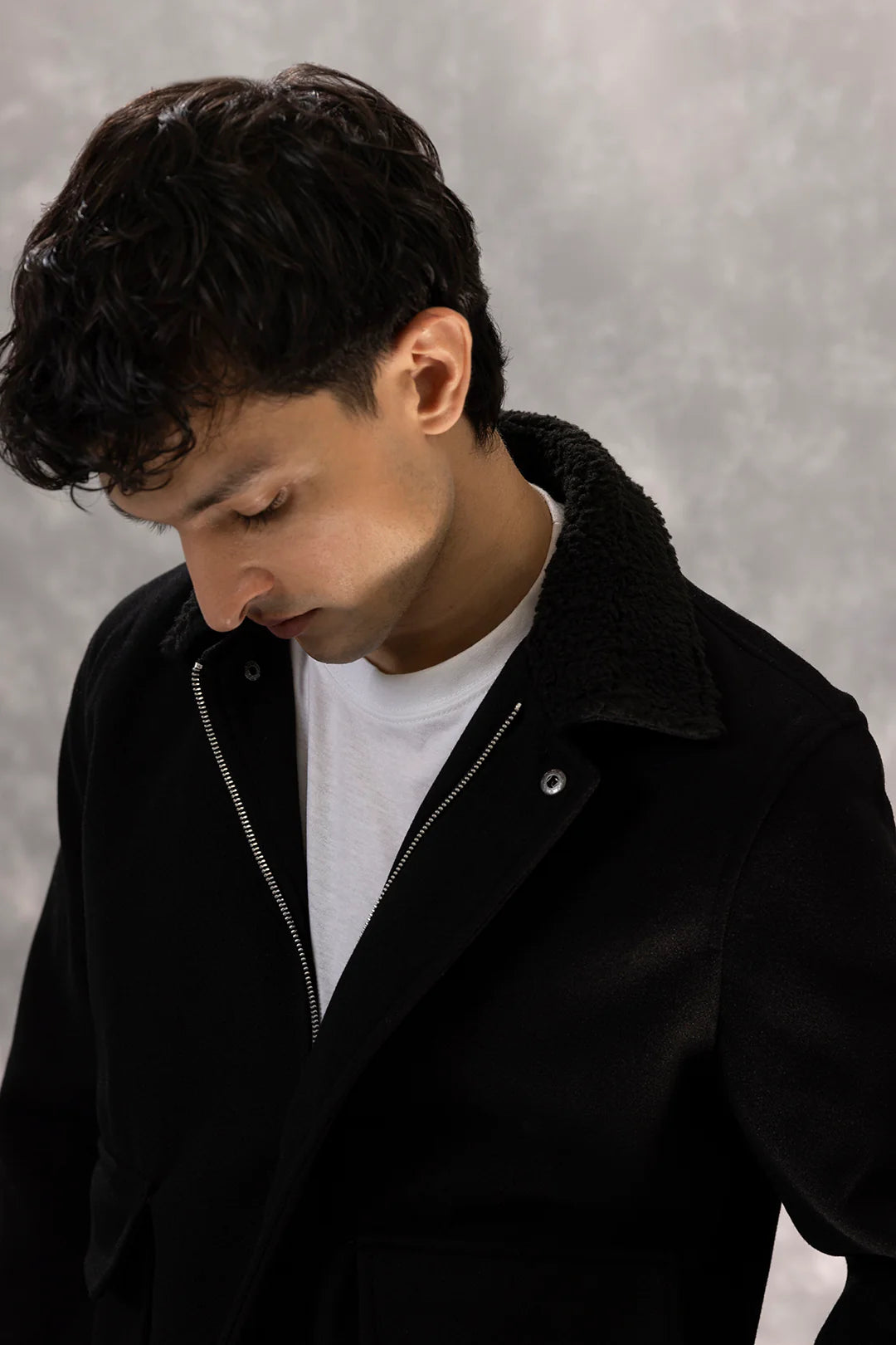 Felted Jacket – Black