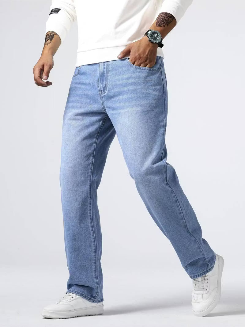 Blue Baggy Jeans