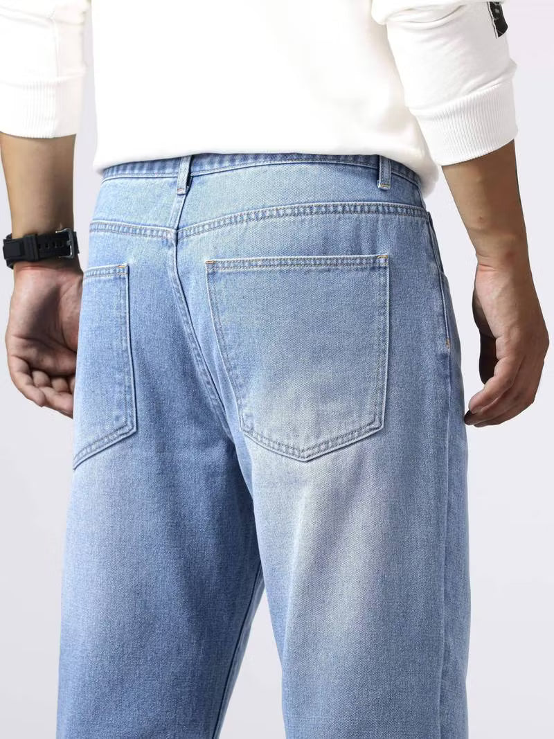 Blue Baggy Jeans