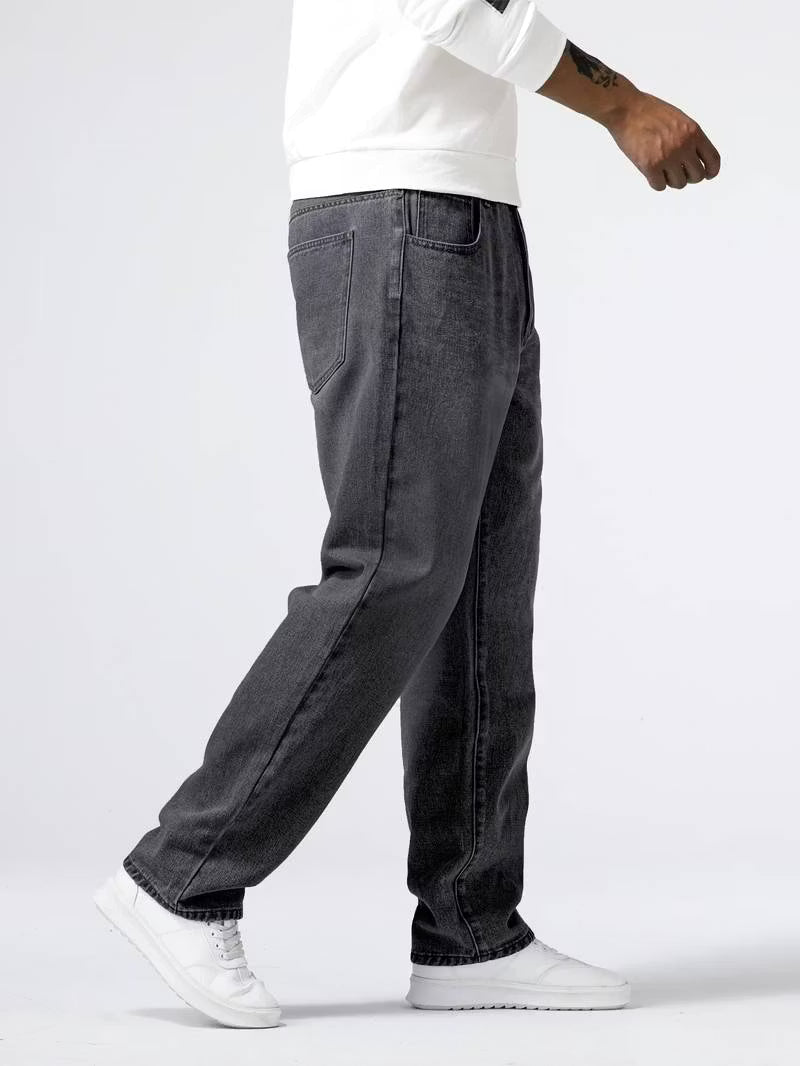 Grey Baggy Jeans