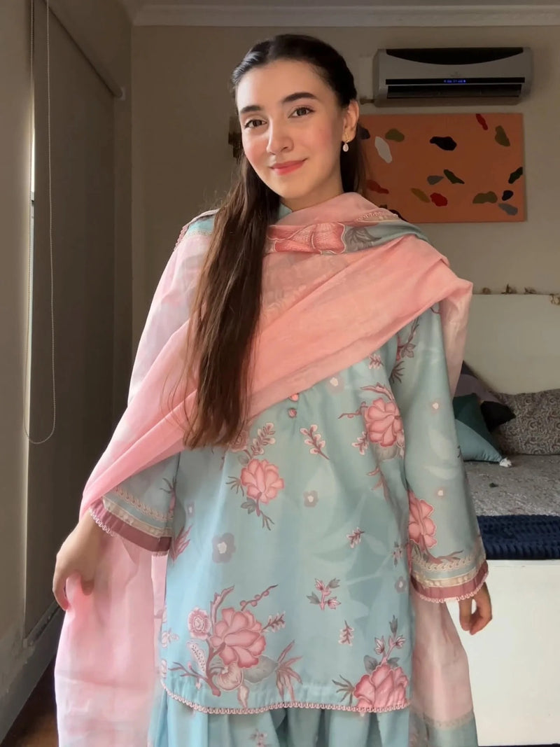 Afsana Digital Print 3PC
