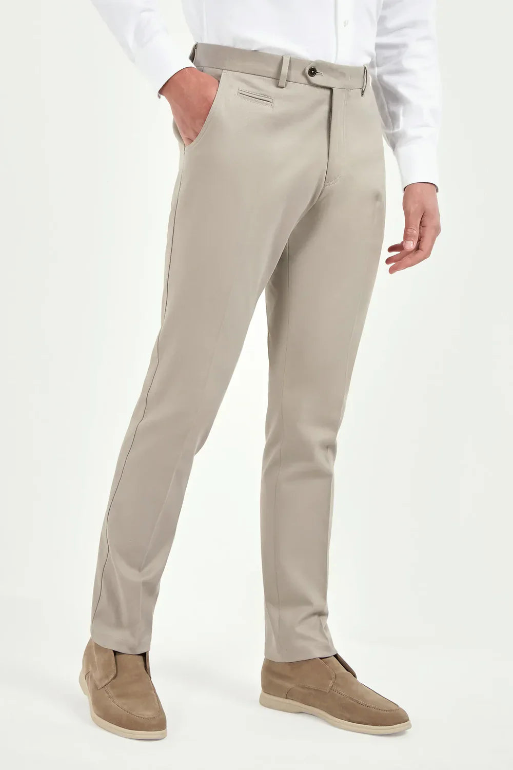 Greige Garda Trousers