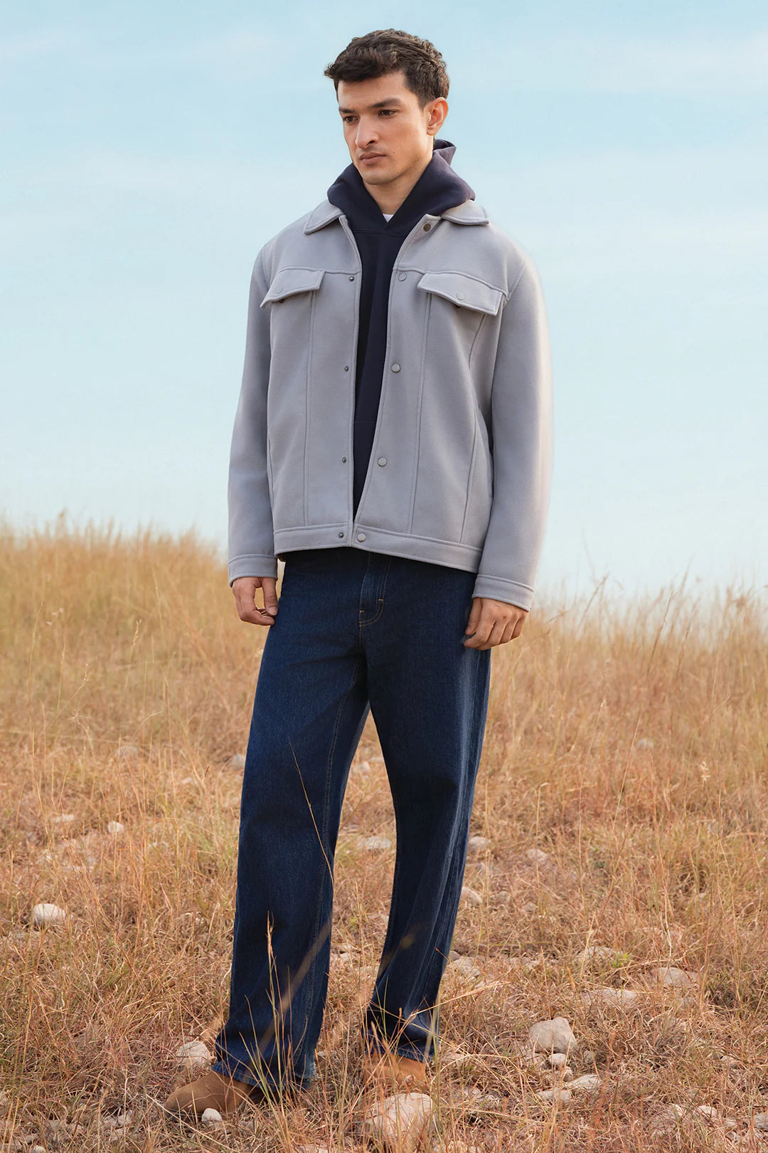 Felted Jacket – Grey