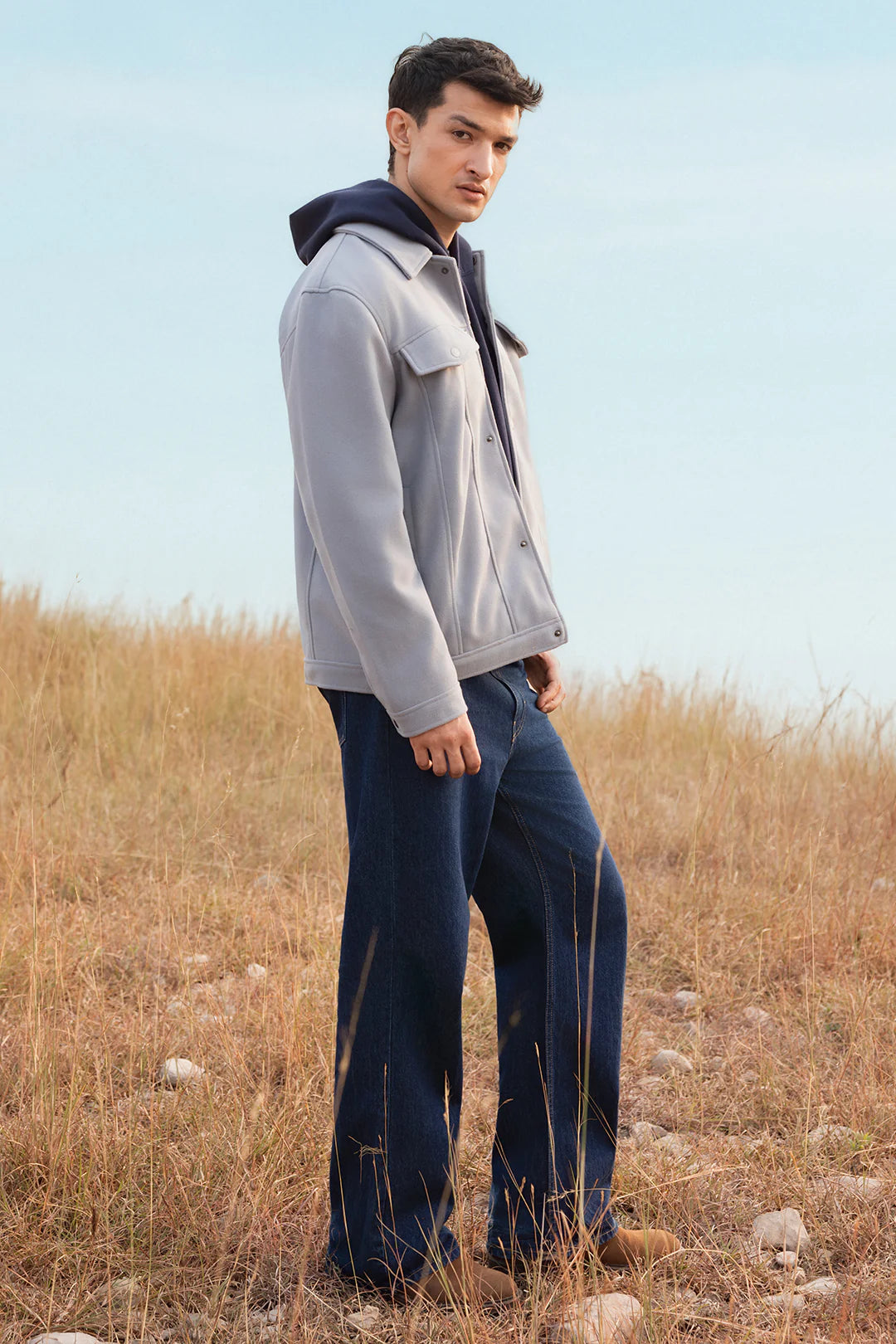 Felted Jacket – Grey