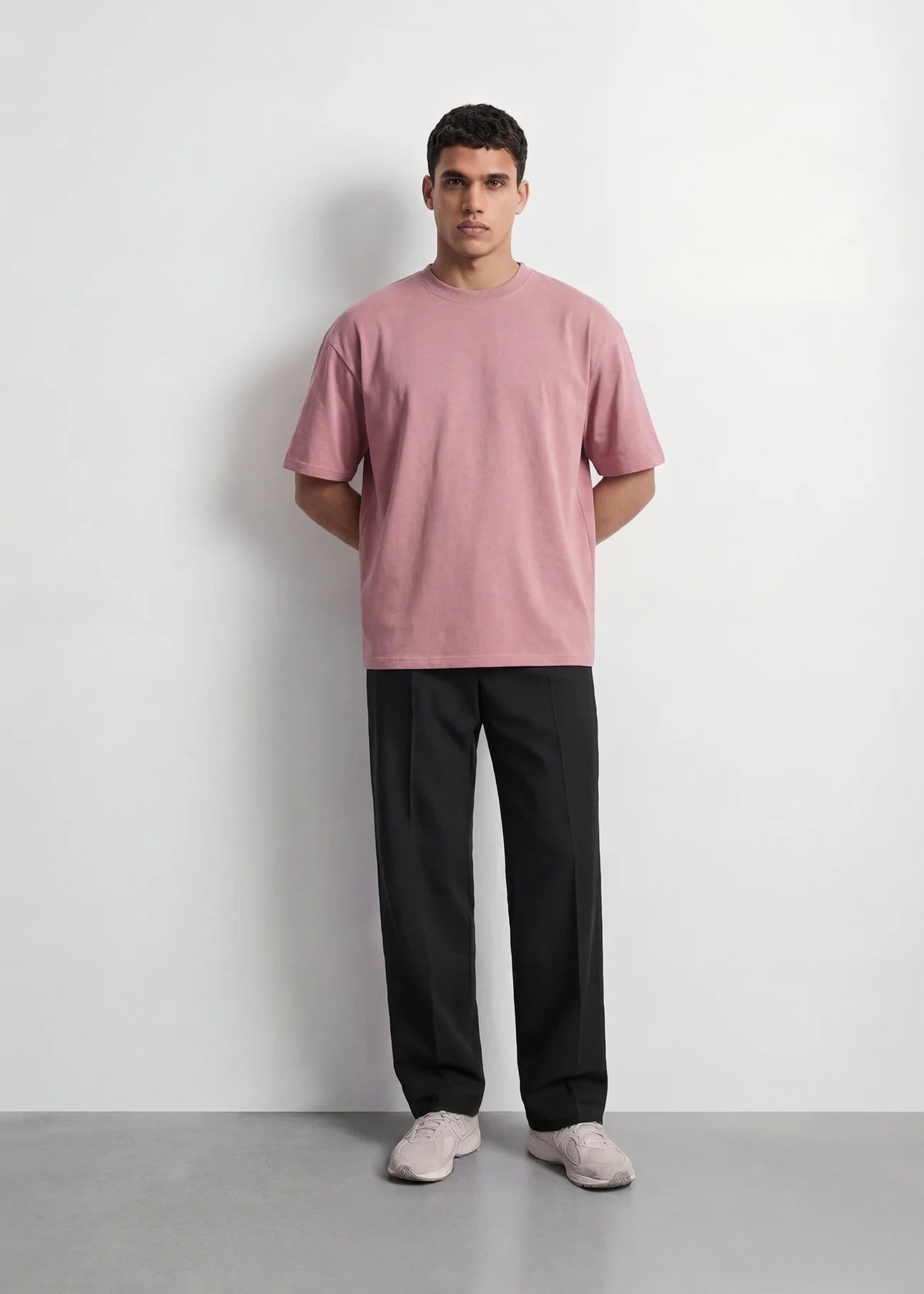 Dusty Rose Oversized T-Shirt