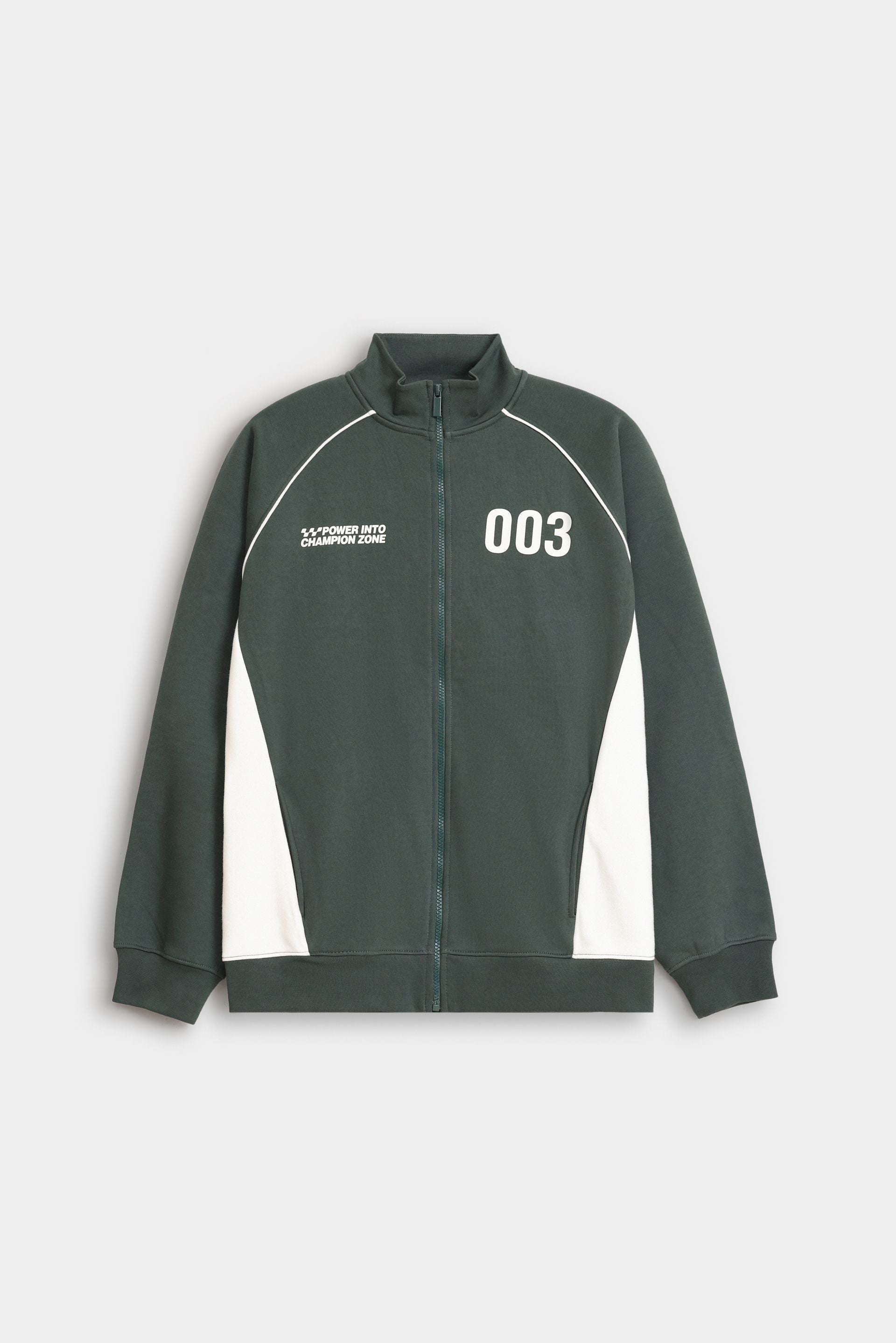 Color Block Activewear Zipper