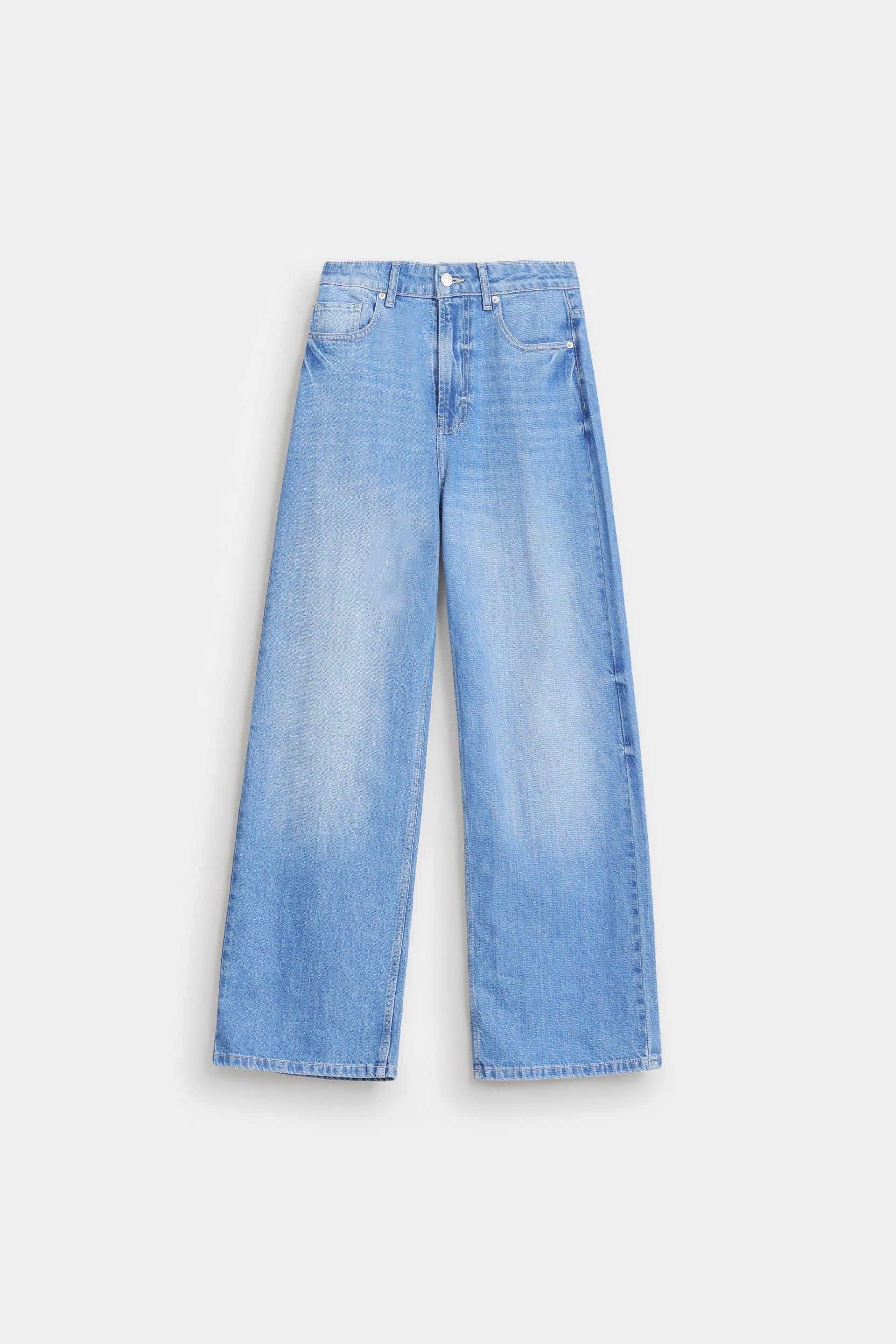 Wide Leg Baggy Jeans