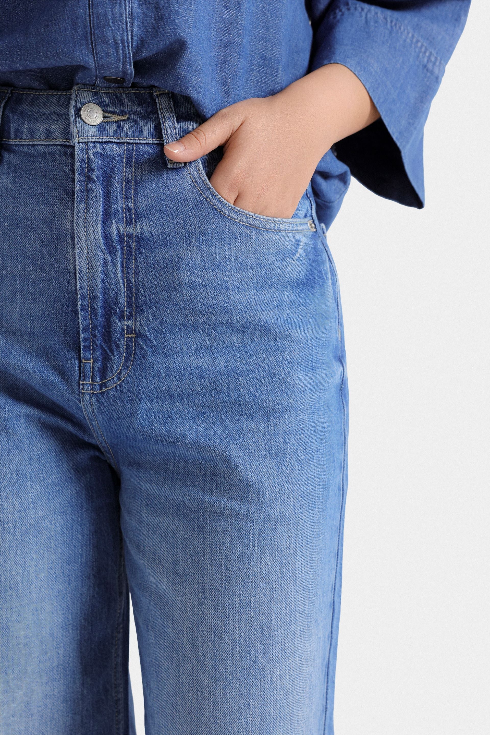 Wide Leg Baggy Jeans