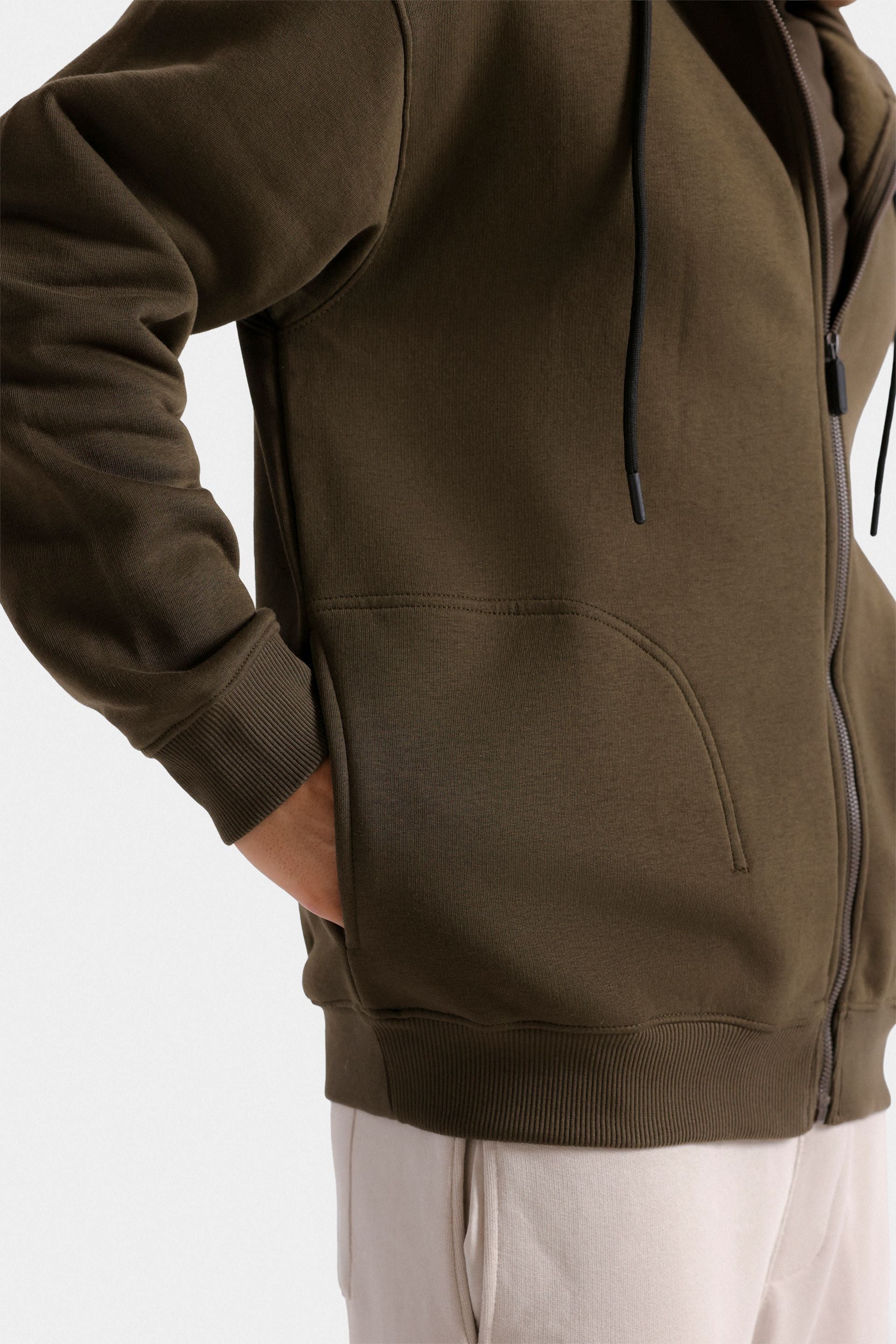 Basic Zipper Hoodie