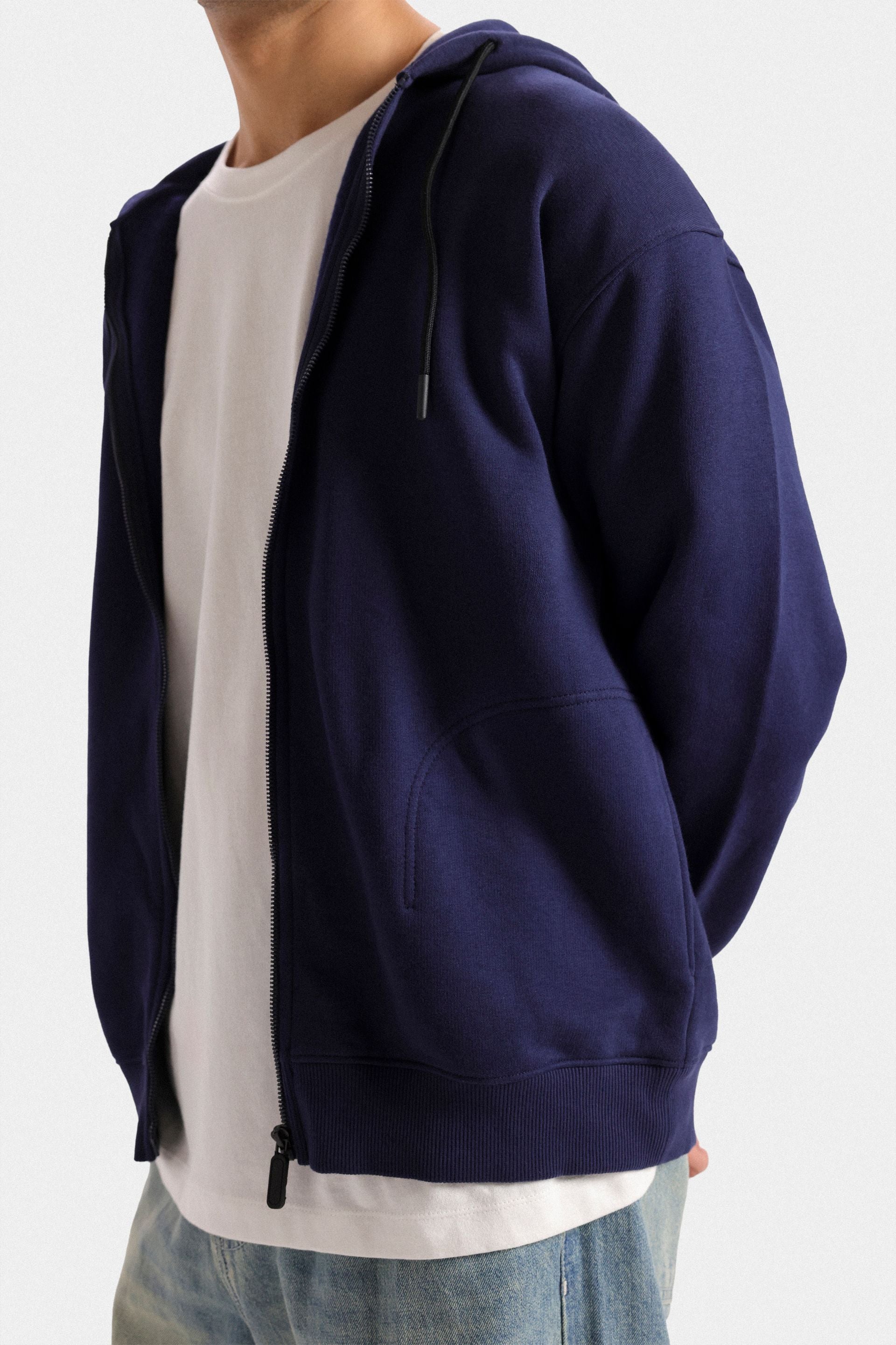 Basic Zipper Hoodie