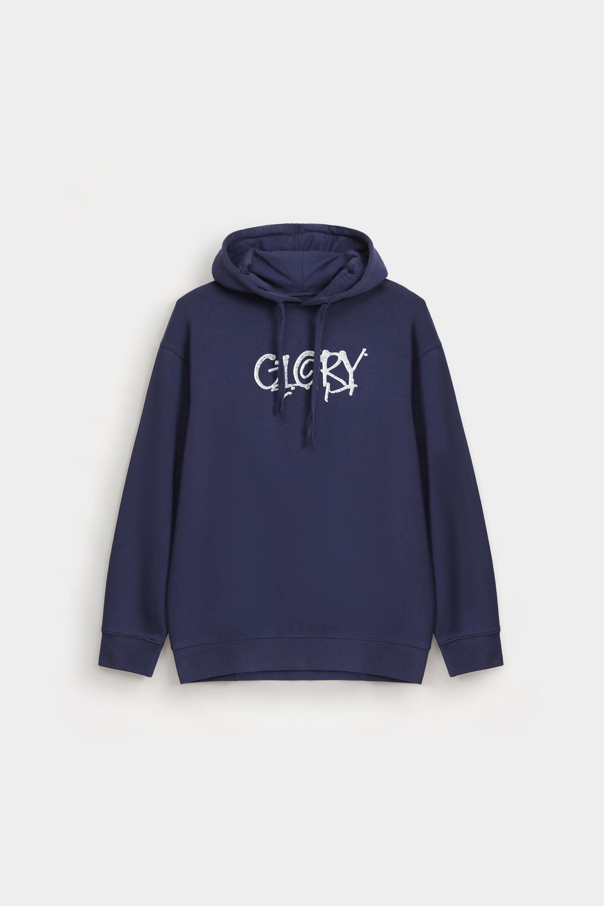 Slogan Print Hoodie