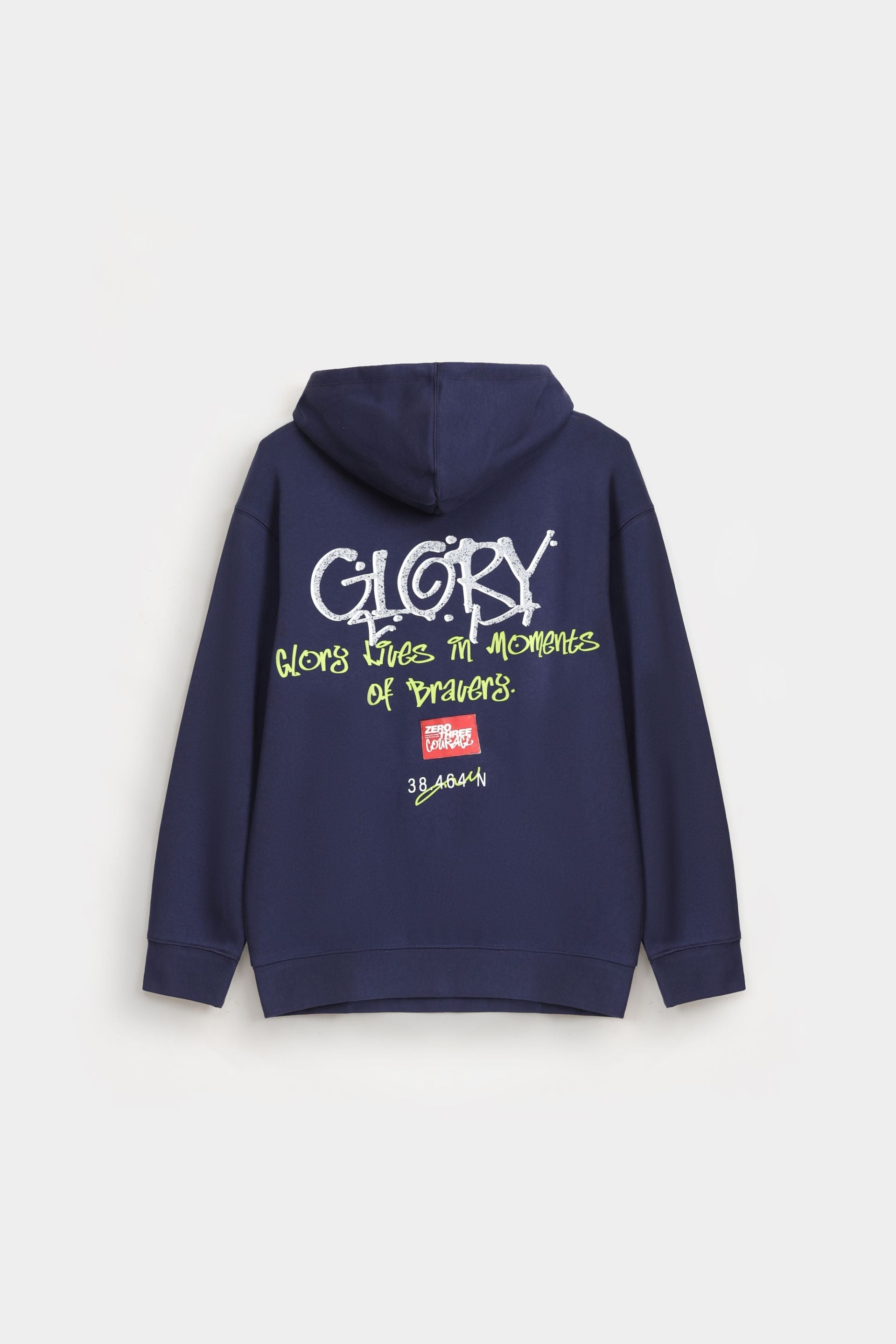 Slogan Print Hoodie