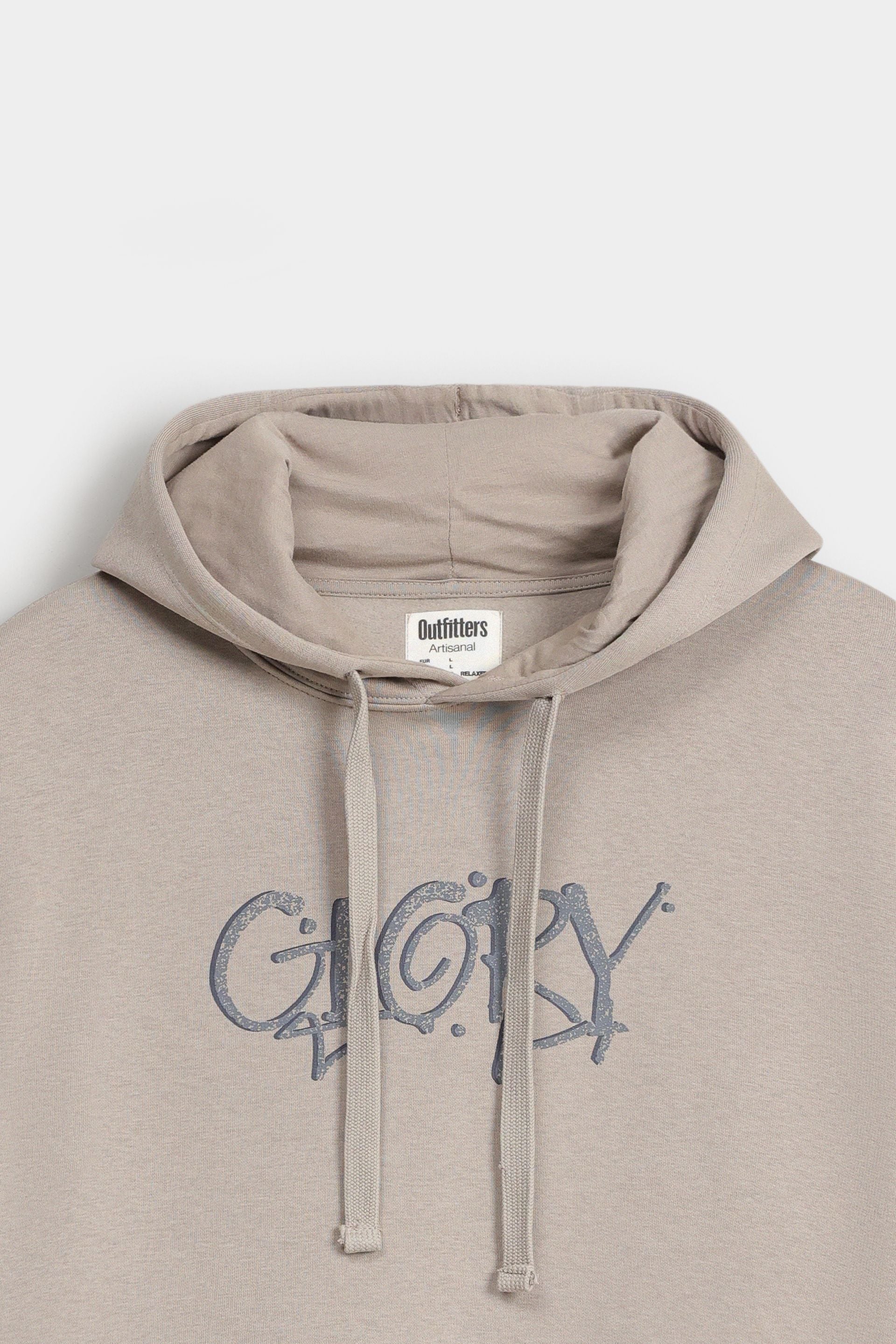 Slogan Print Hoodie