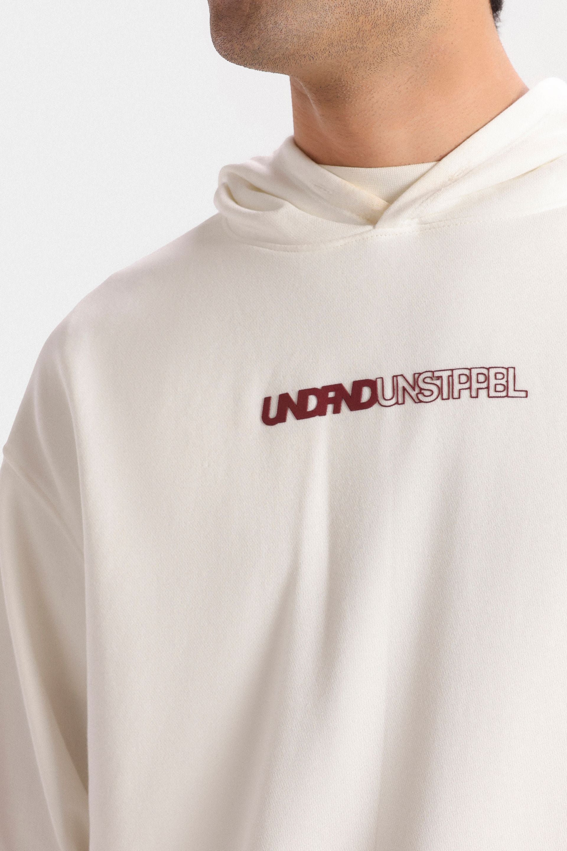 Slogan Print Hoodie