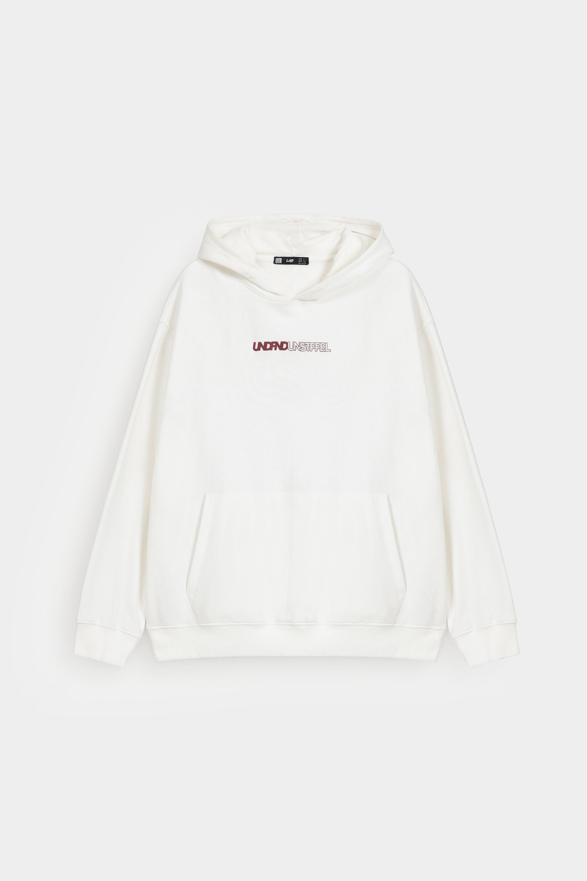 Slogan Print Hoodie