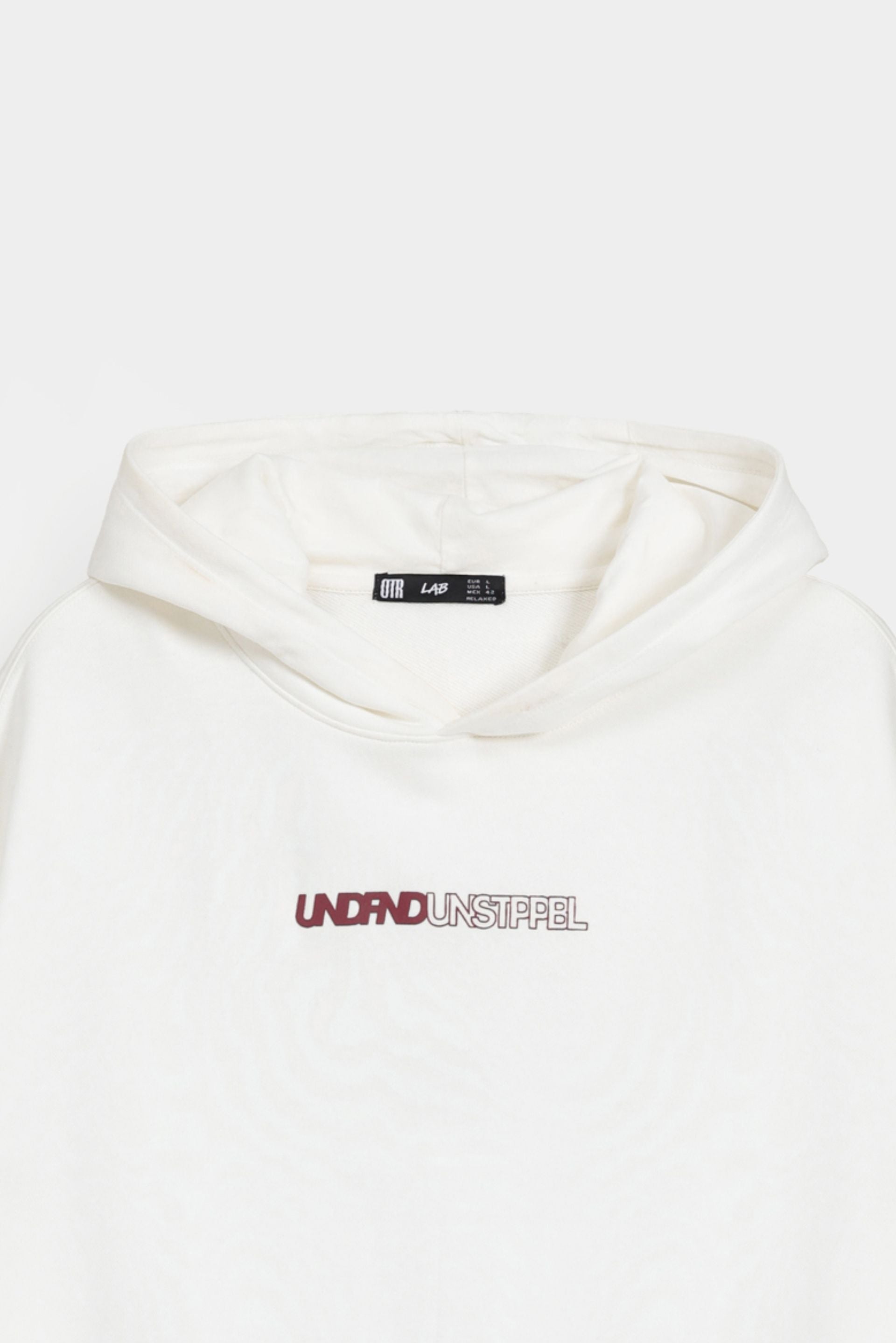 Slogan Print Hoodie