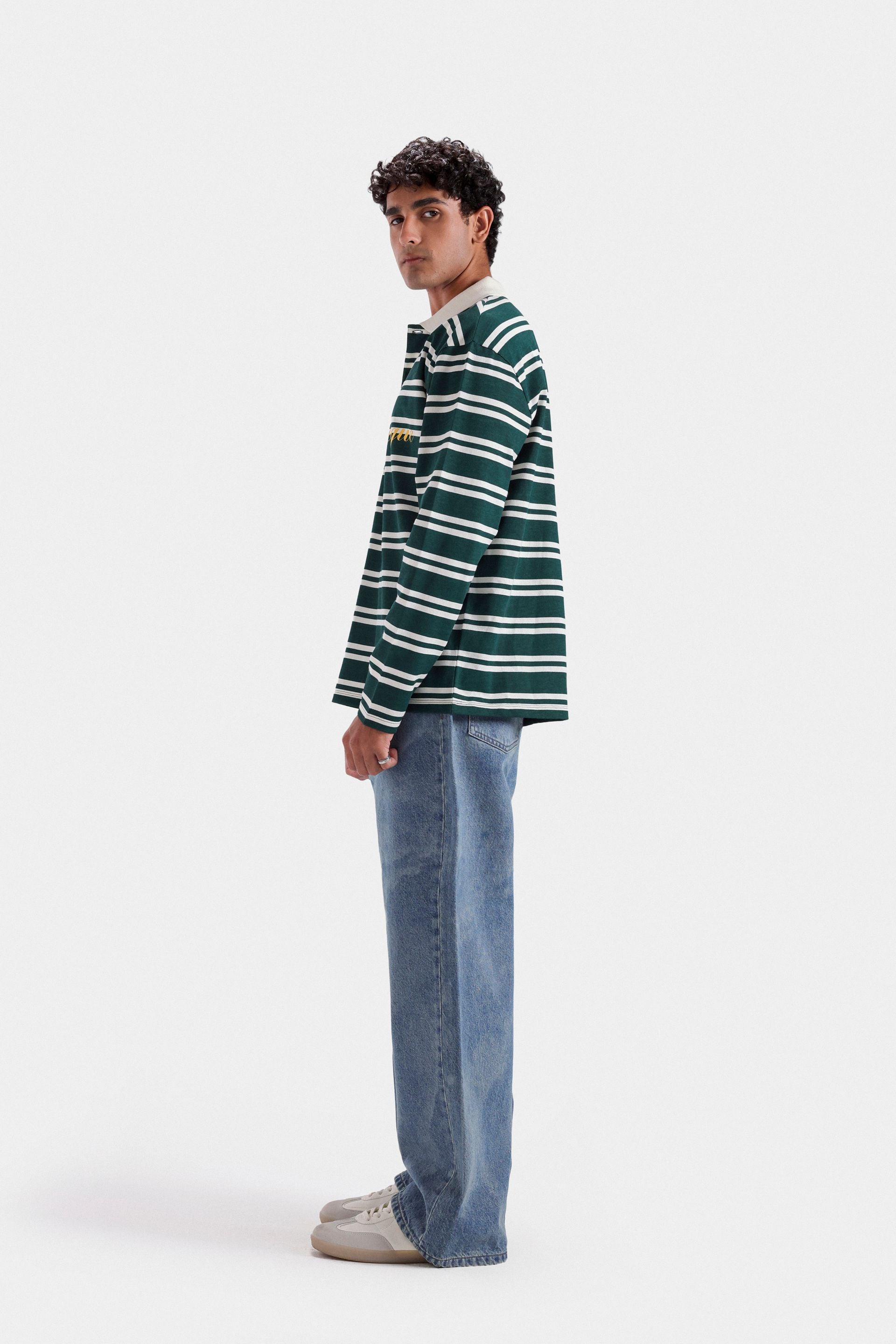 Baggy Jeans With Laser Print