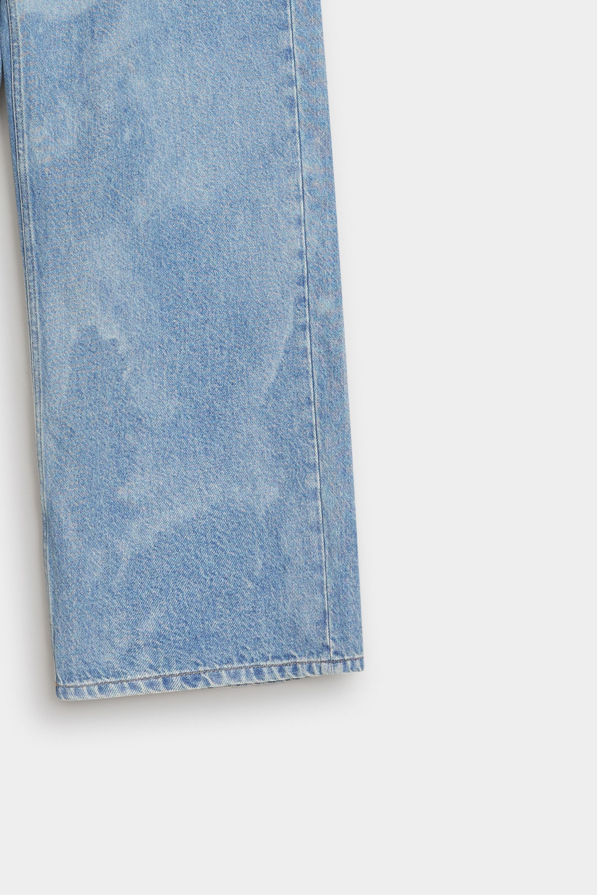 Baggy Jeans With Laser Print