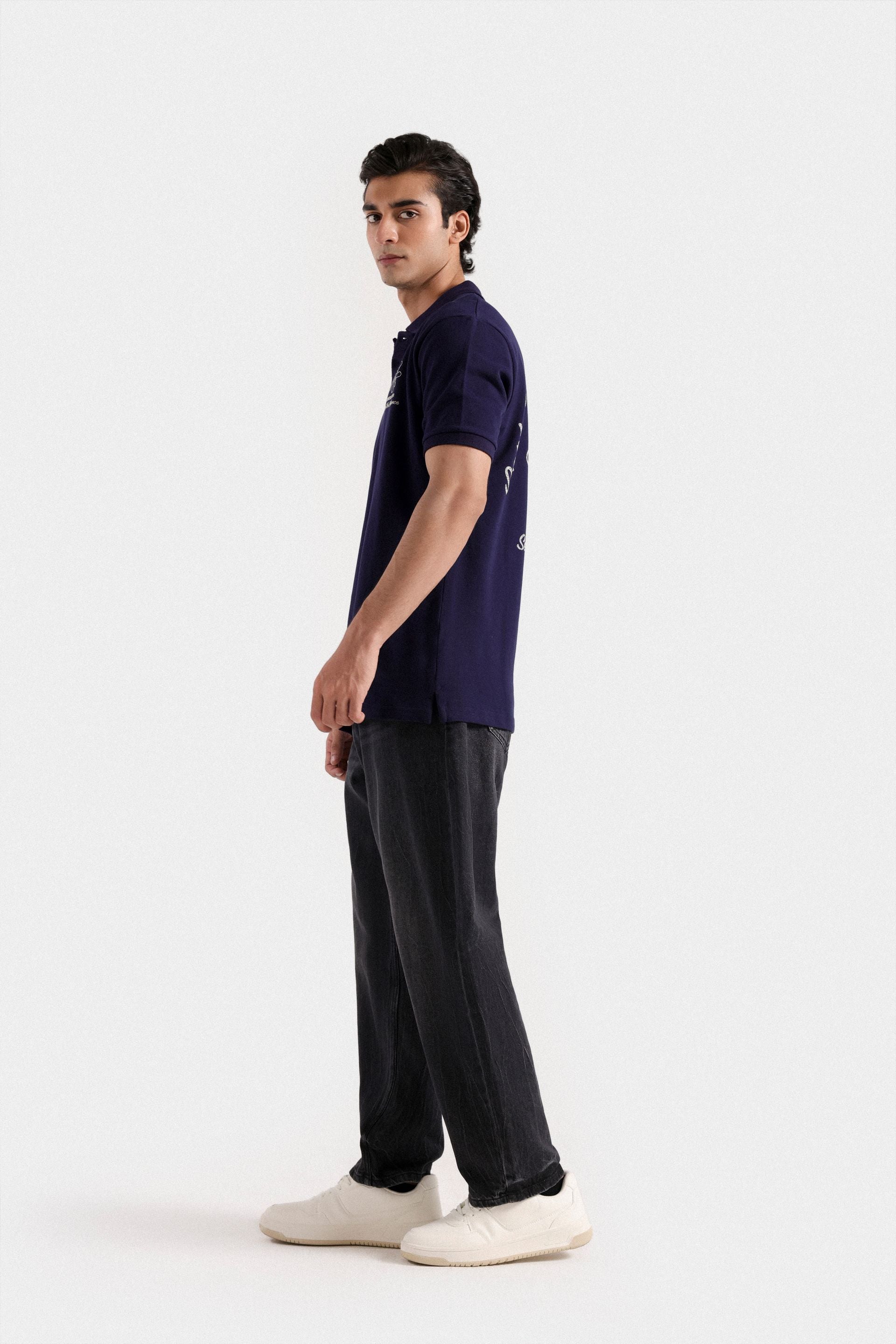Embroidered Polo Shirt