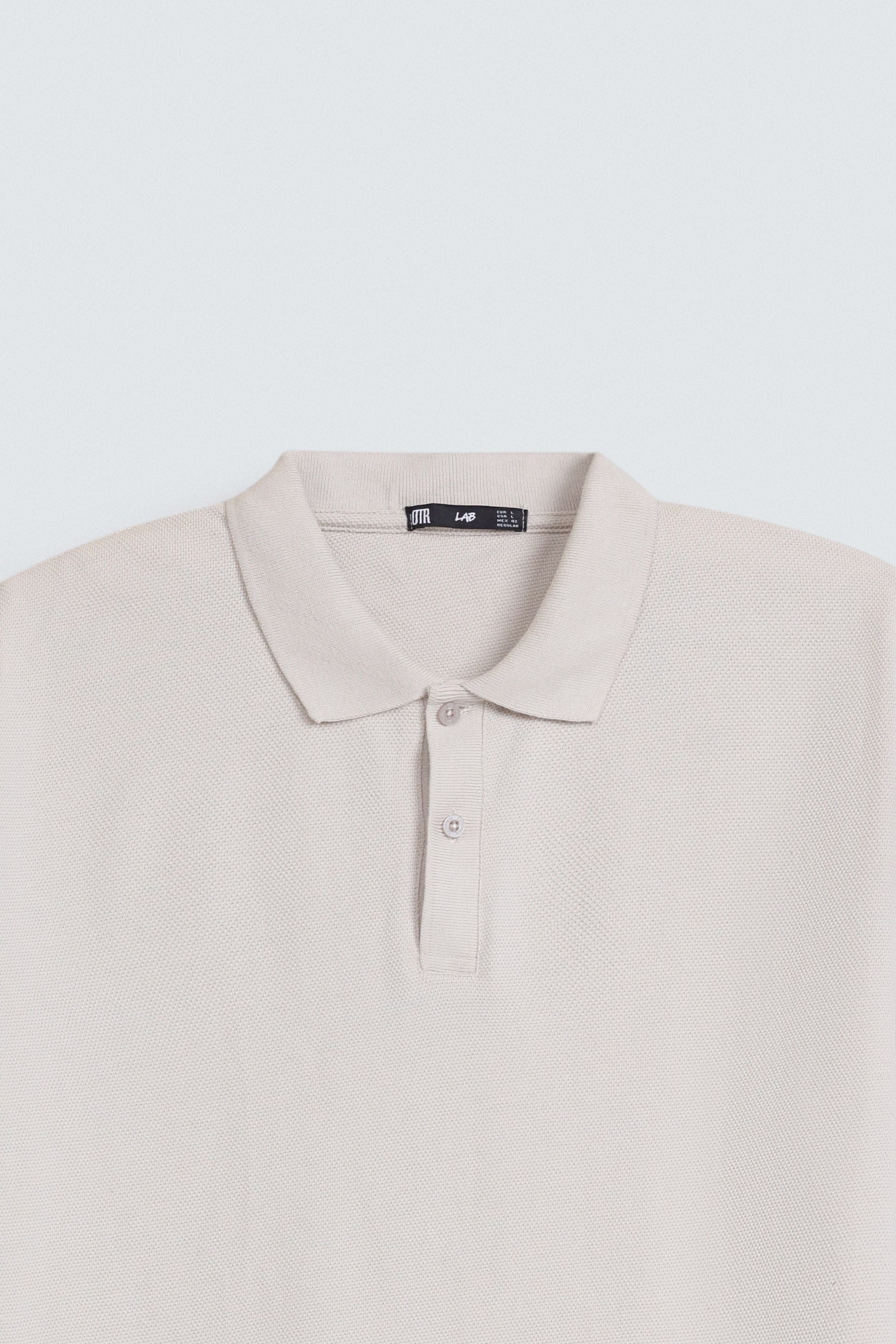 Textured Polo Shirt