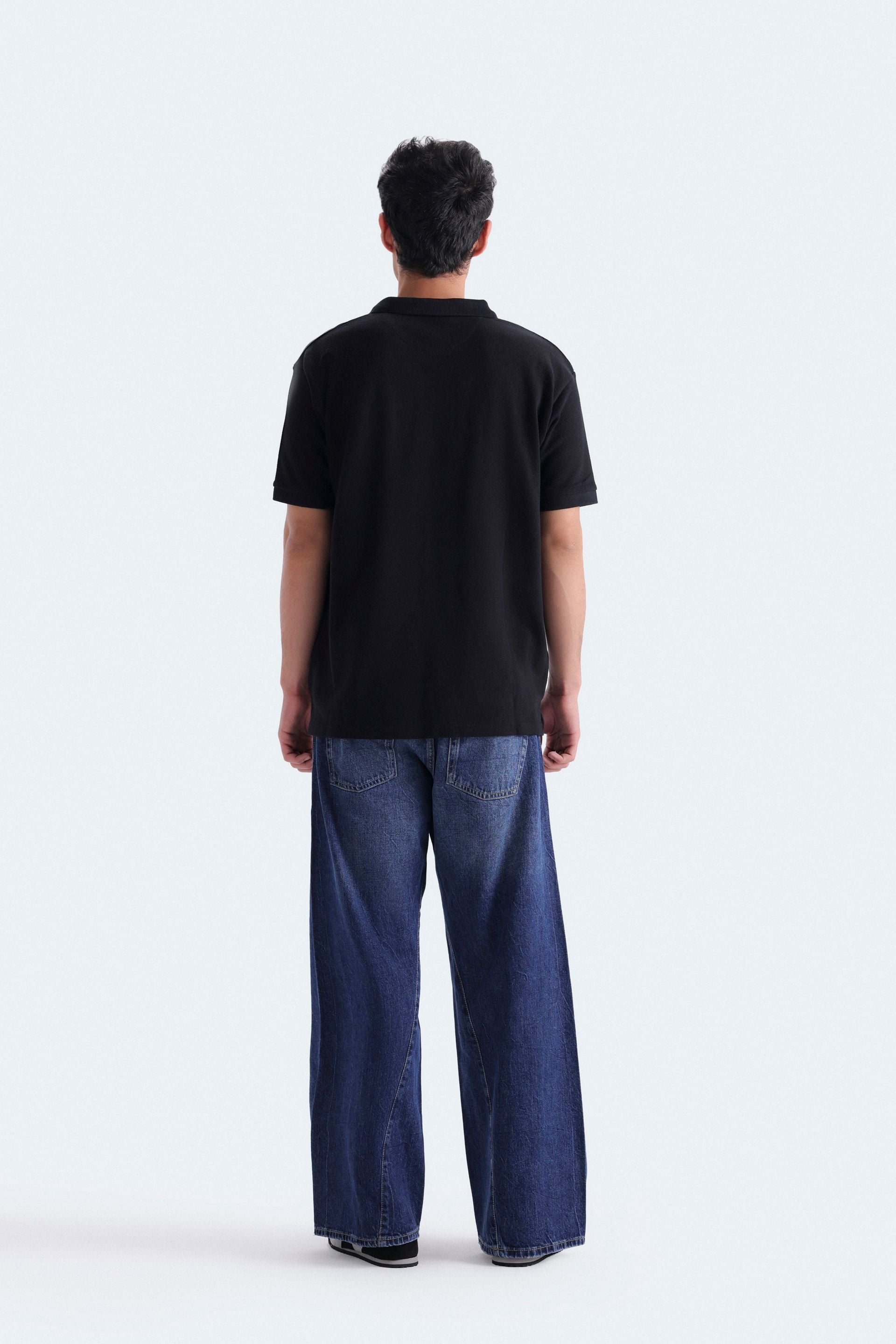 Textured Polo Shirt