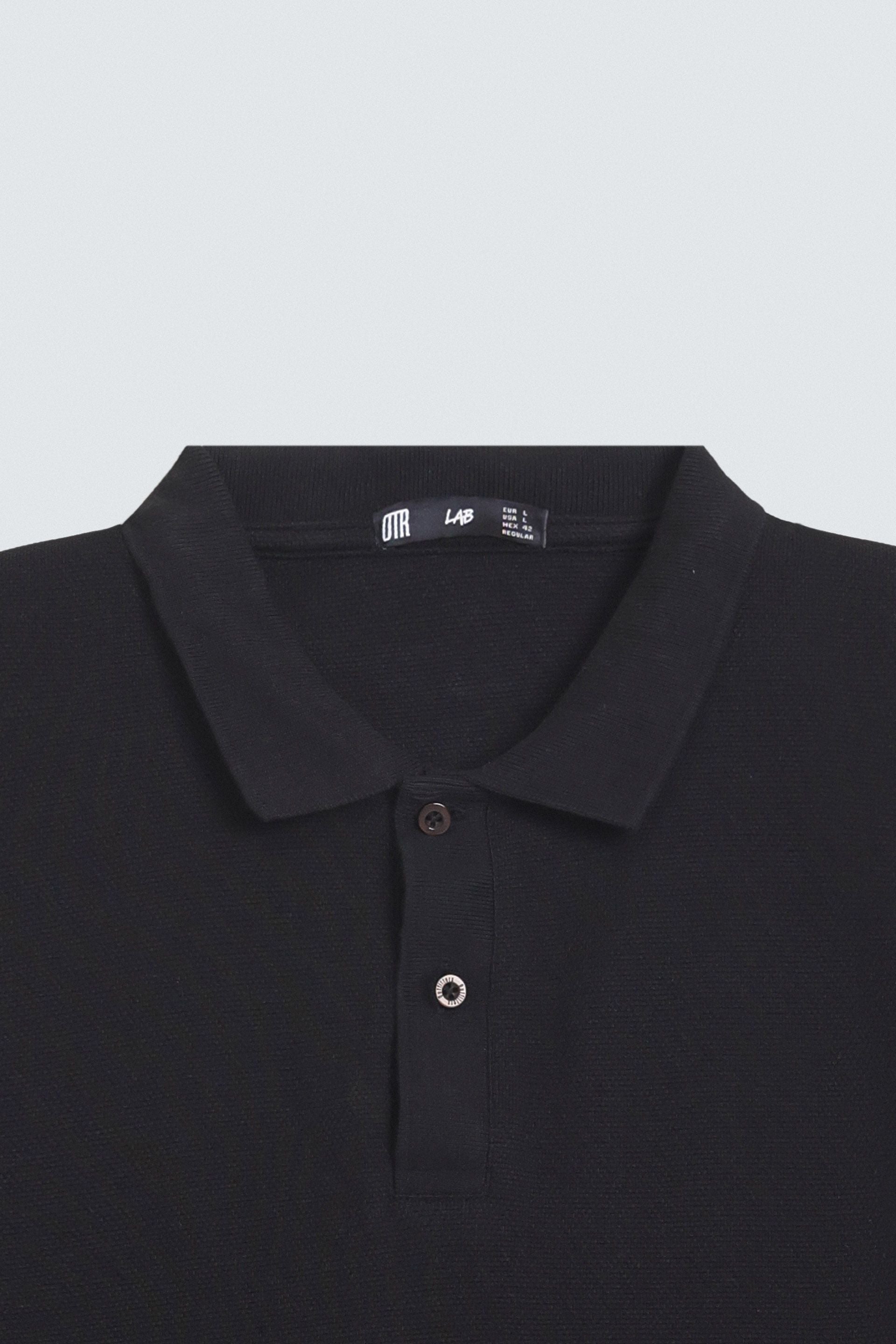 Textured Polo Shirt