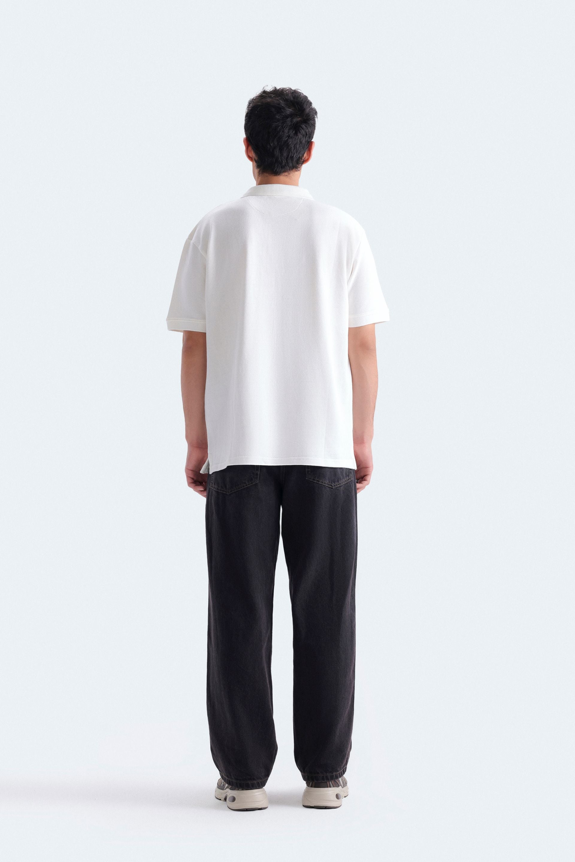 Textured Polo Shirt