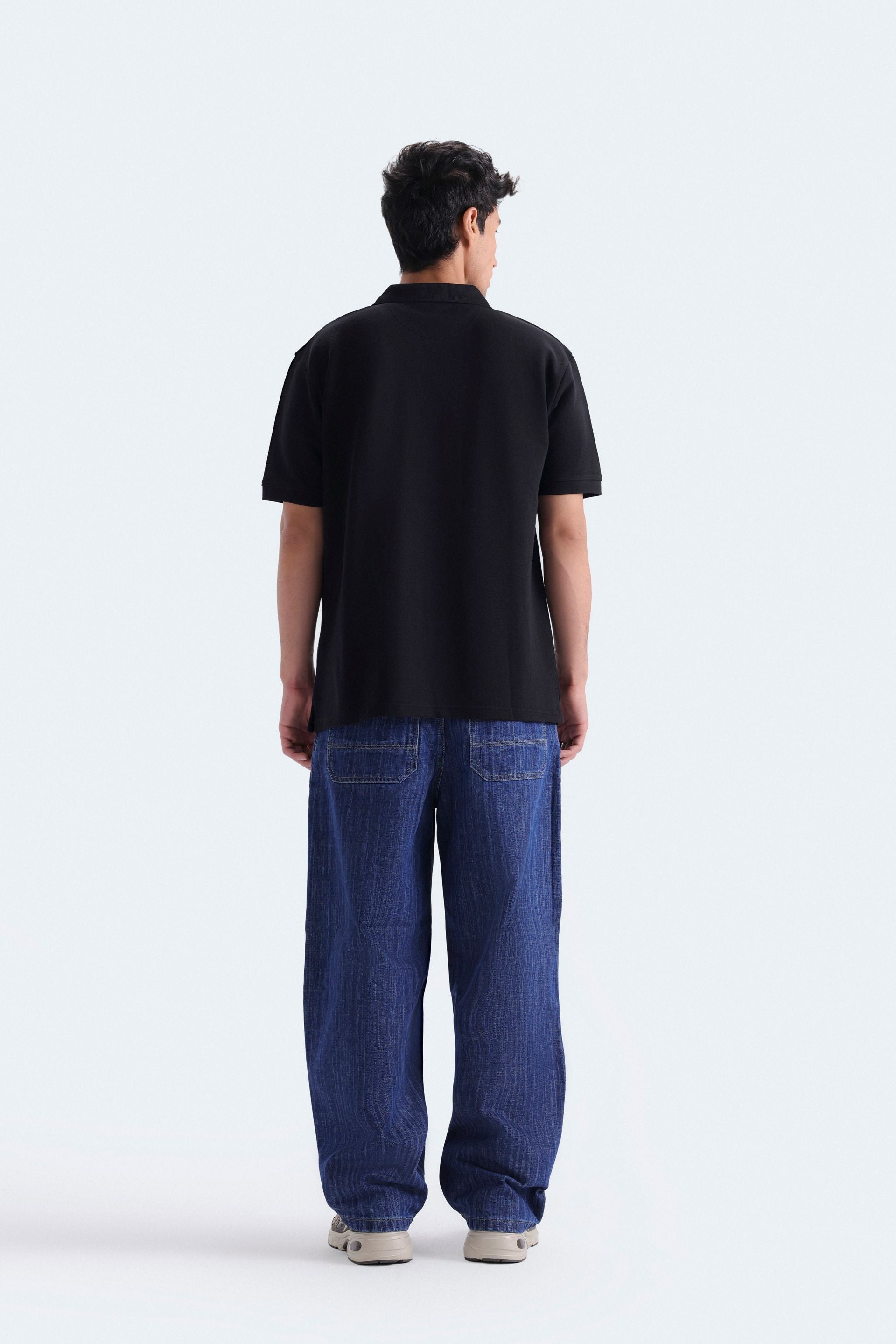Textured Polo Shirt