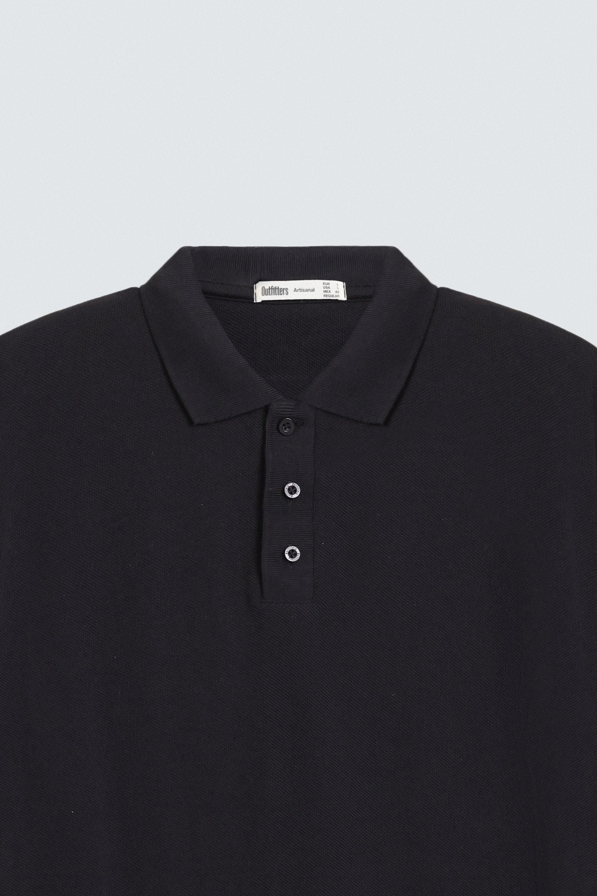 Textured Polo Shirt