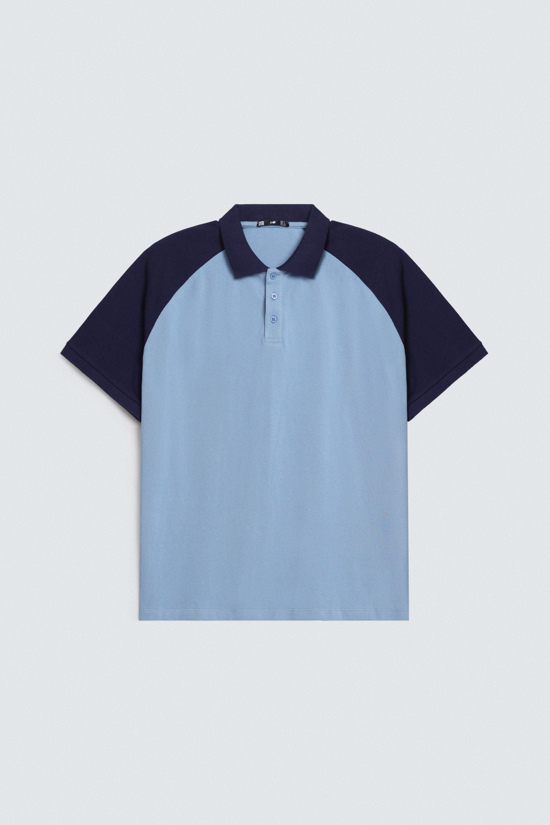 Color Block Polo Shirt