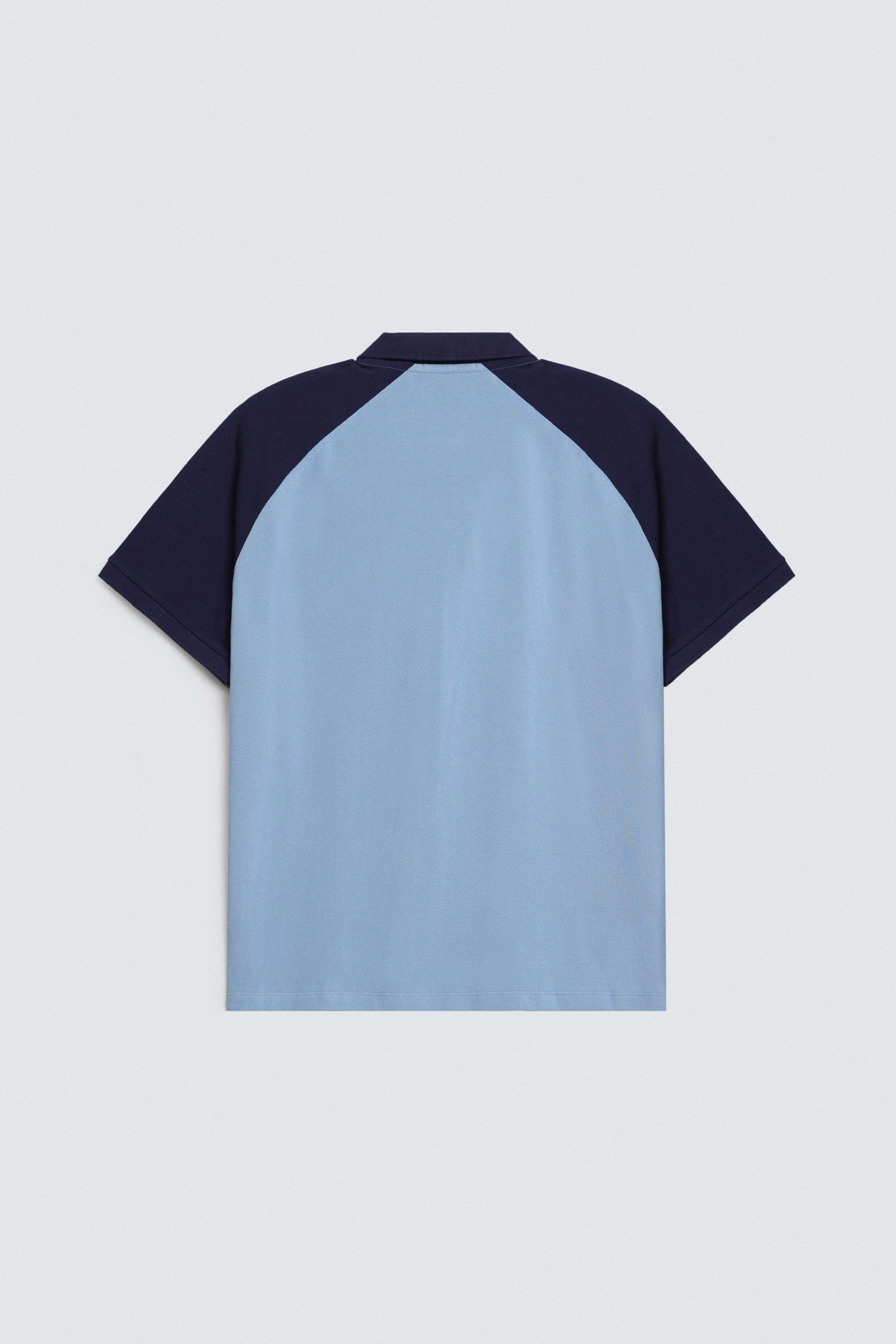 Color Block Polo Shirt