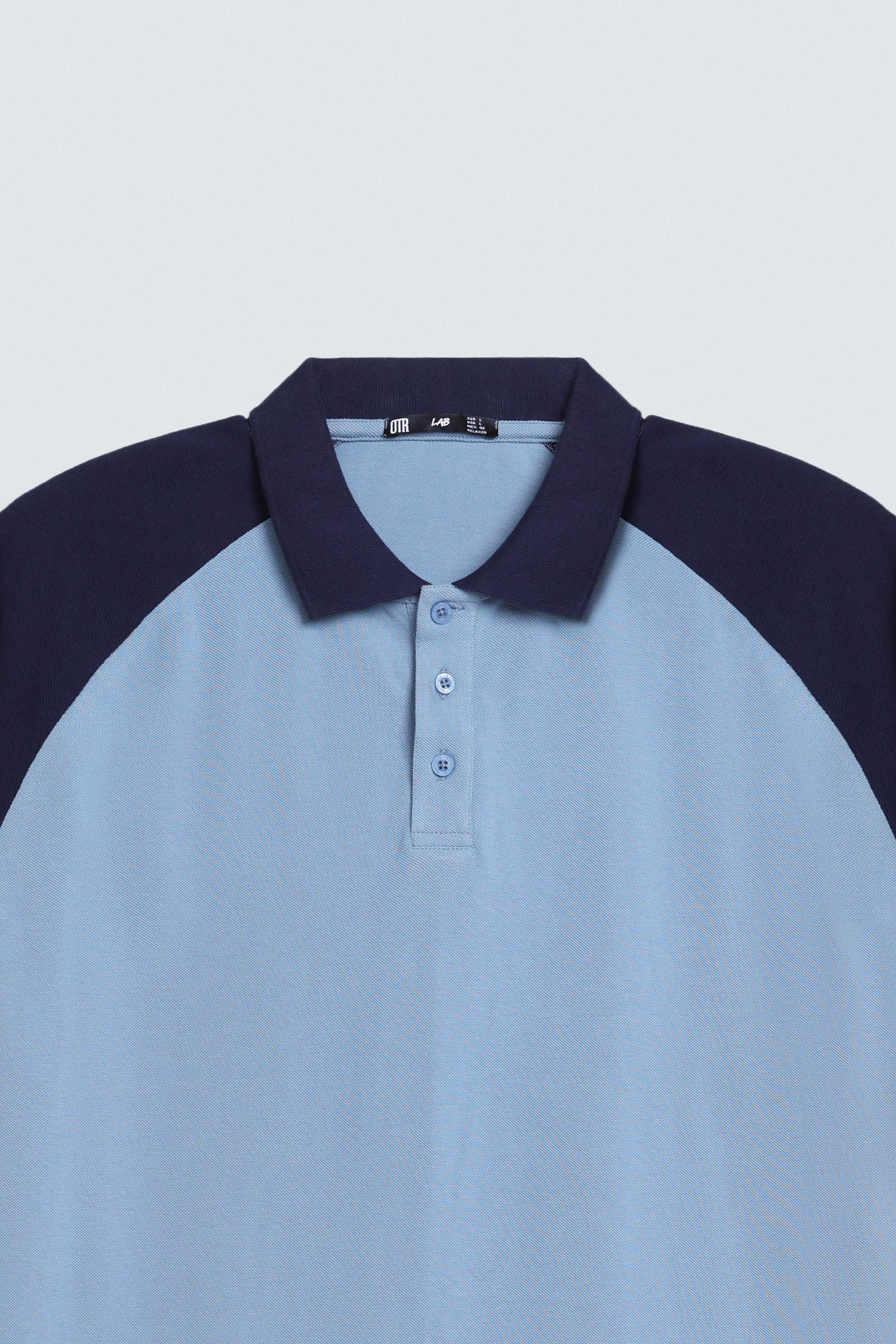 Color Block Polo Shirt
