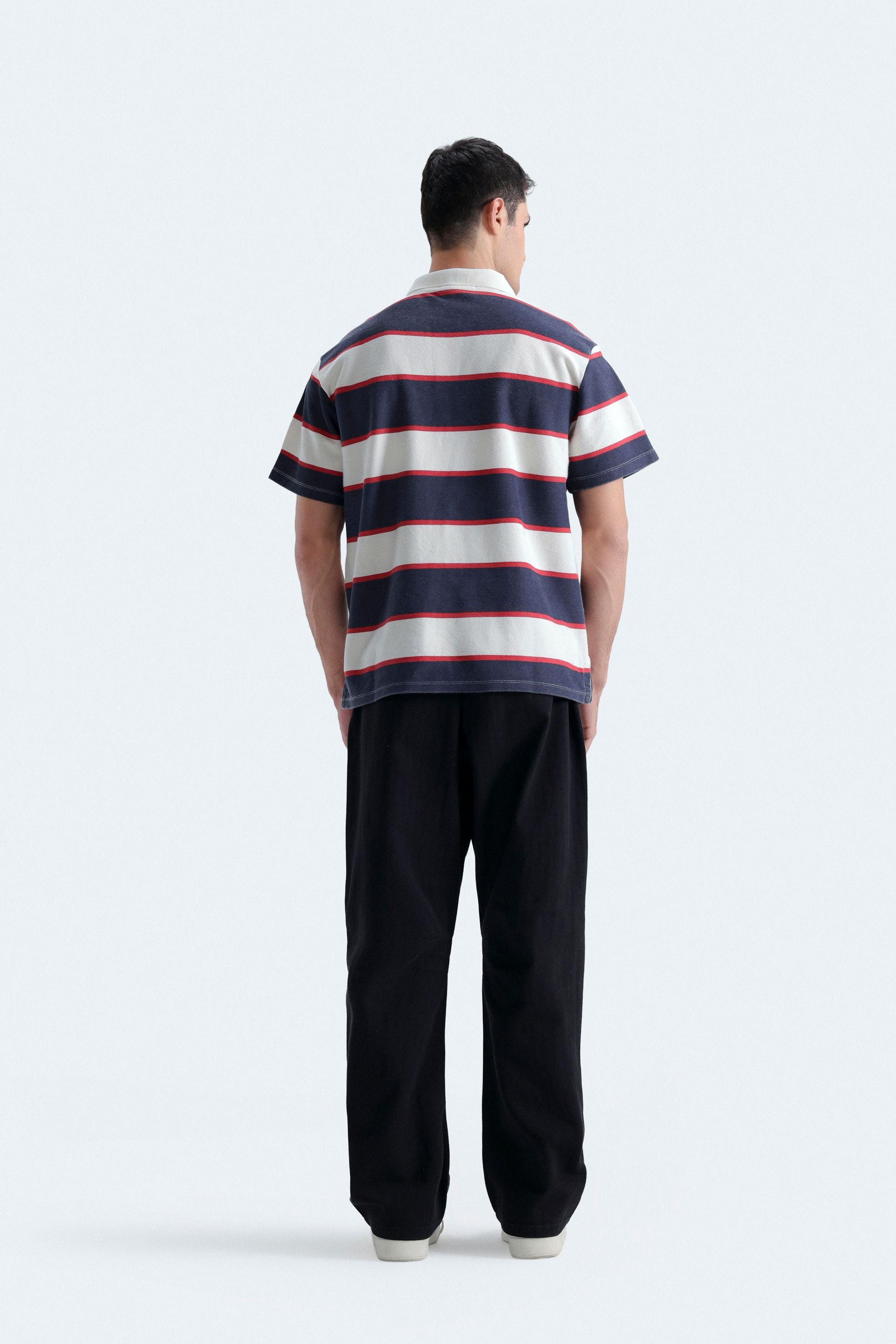 Striped Polo Shirt