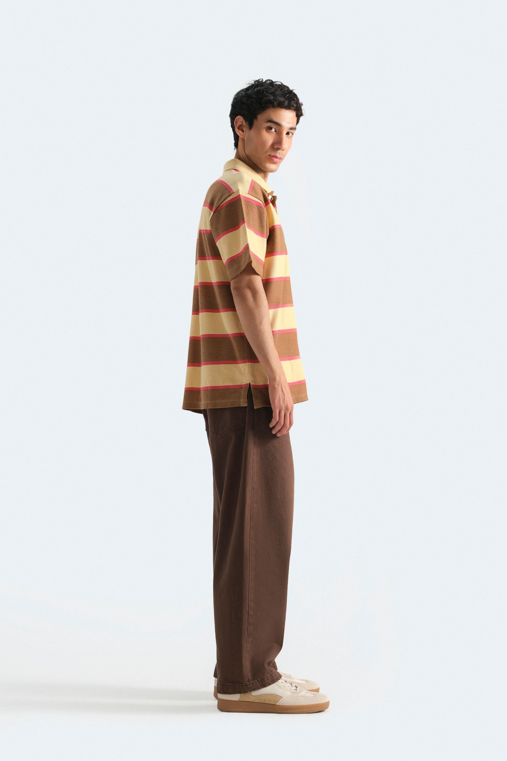 Striped Polo Shirt