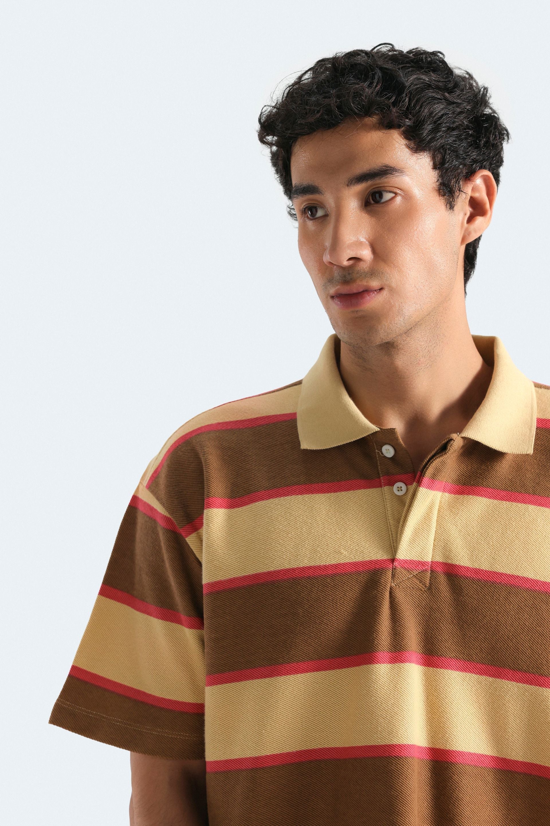 Striped Polo Shirt