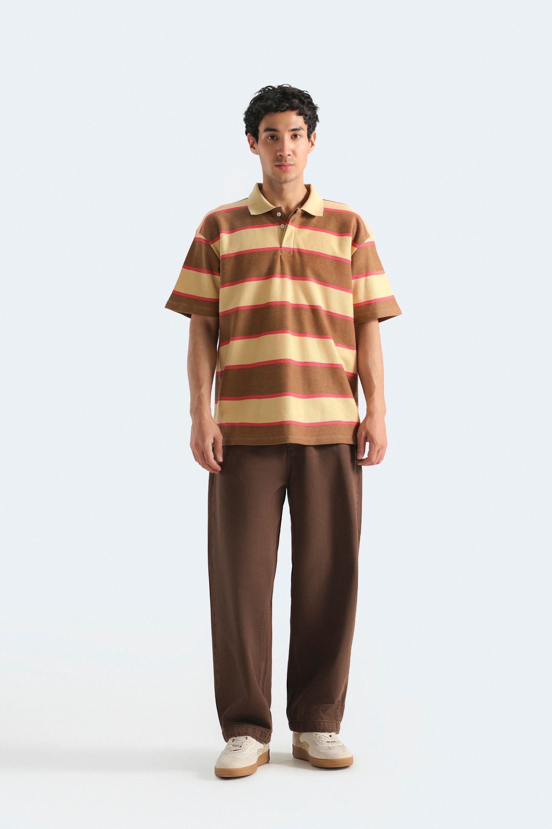 Striped Polo Shirt