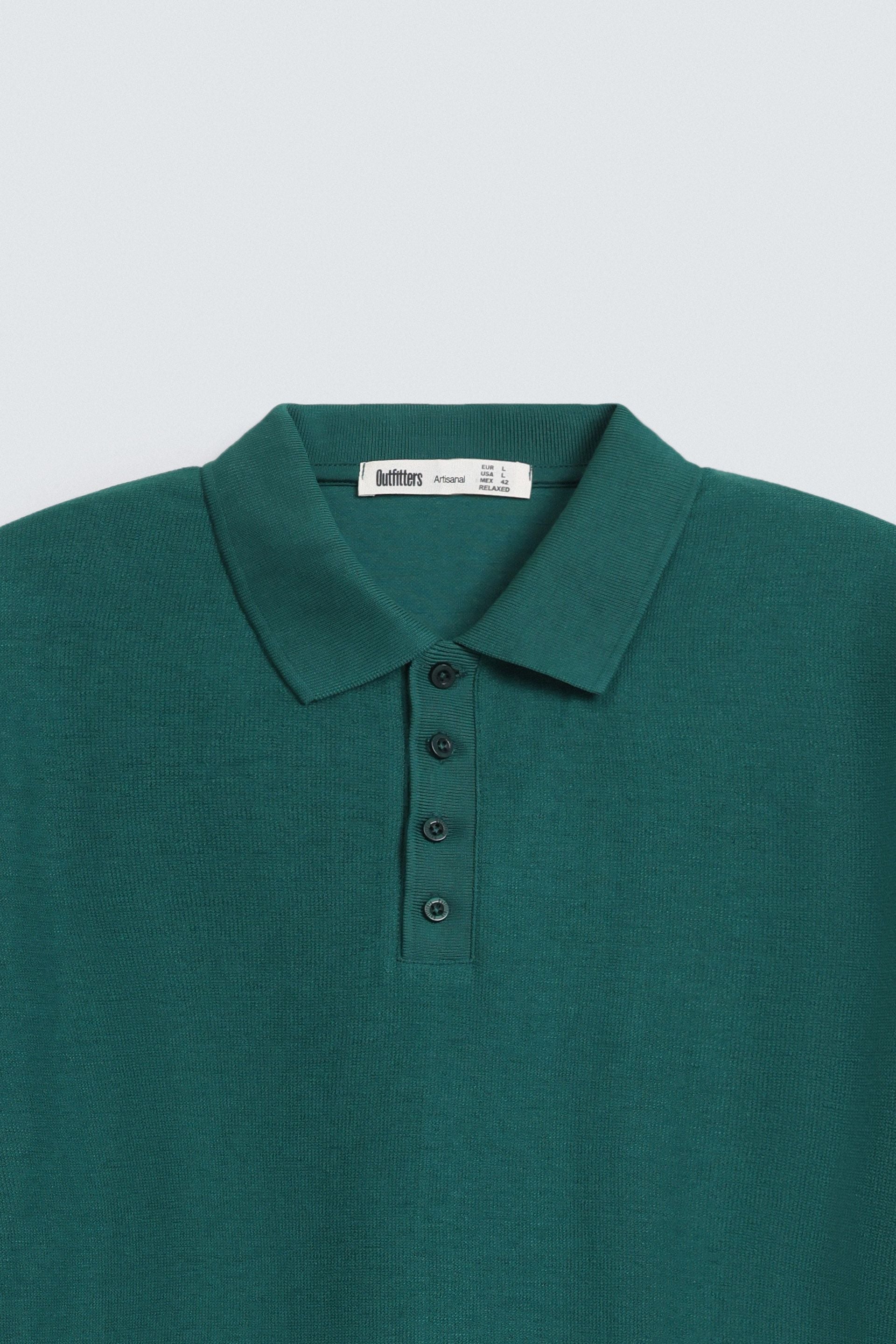 Knitted Polo Shirt