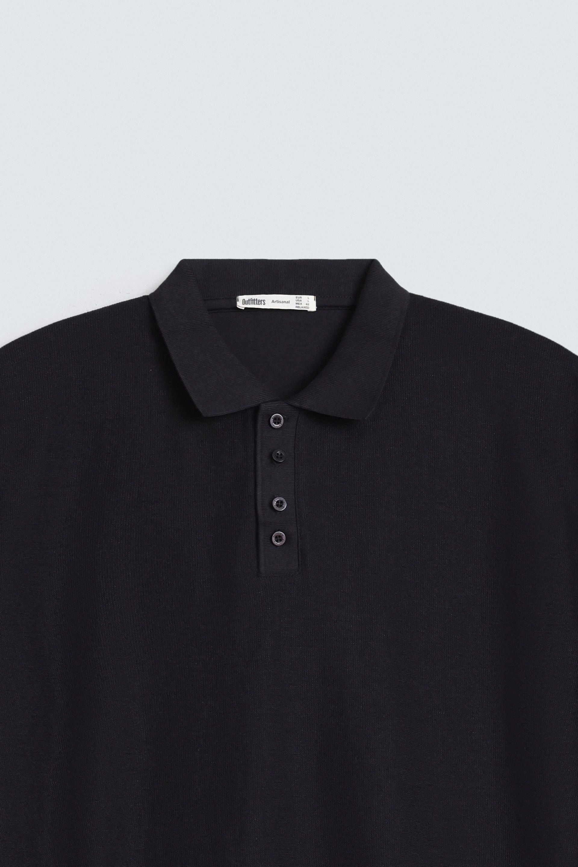 Knitted Polo Shirt