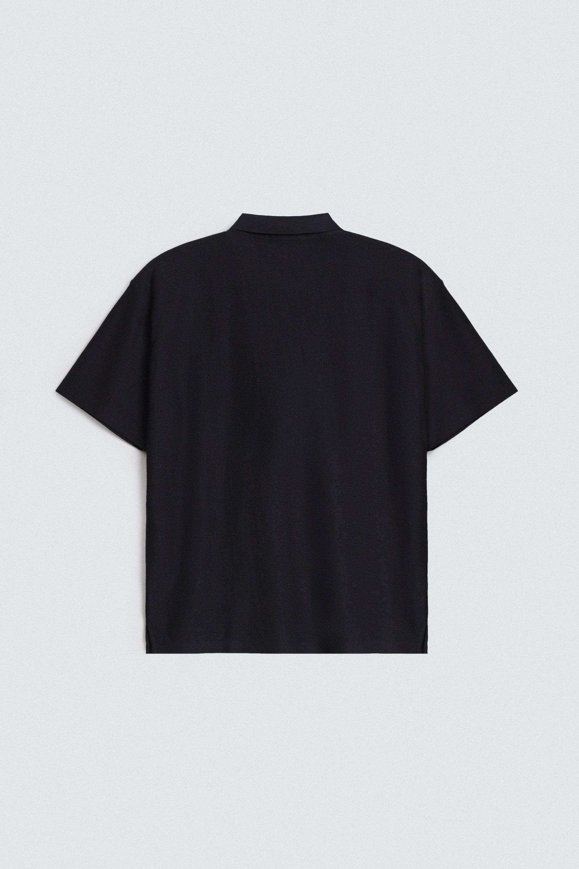 Knitted Polo Shirt