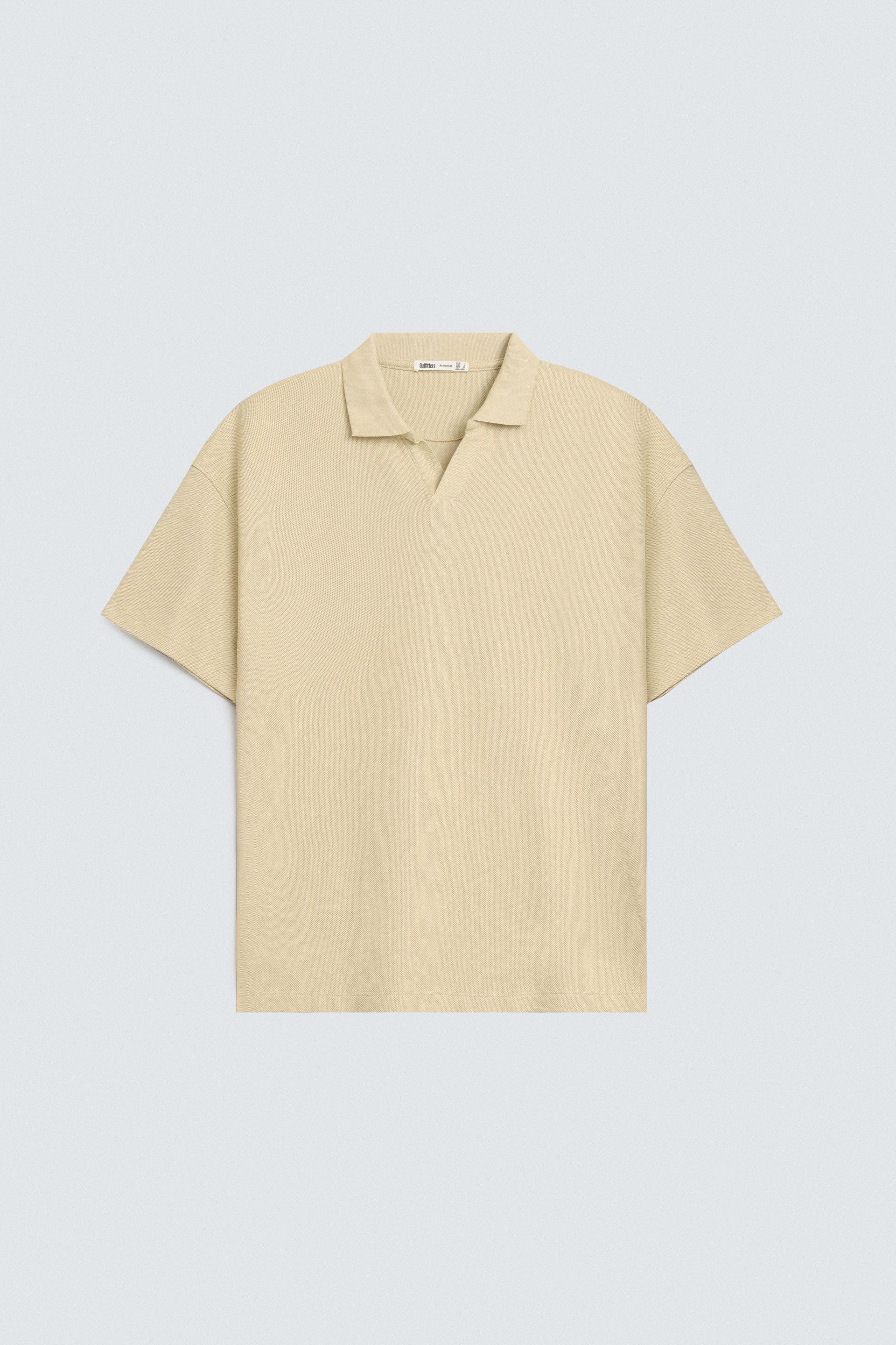 Textured Polo Shirt