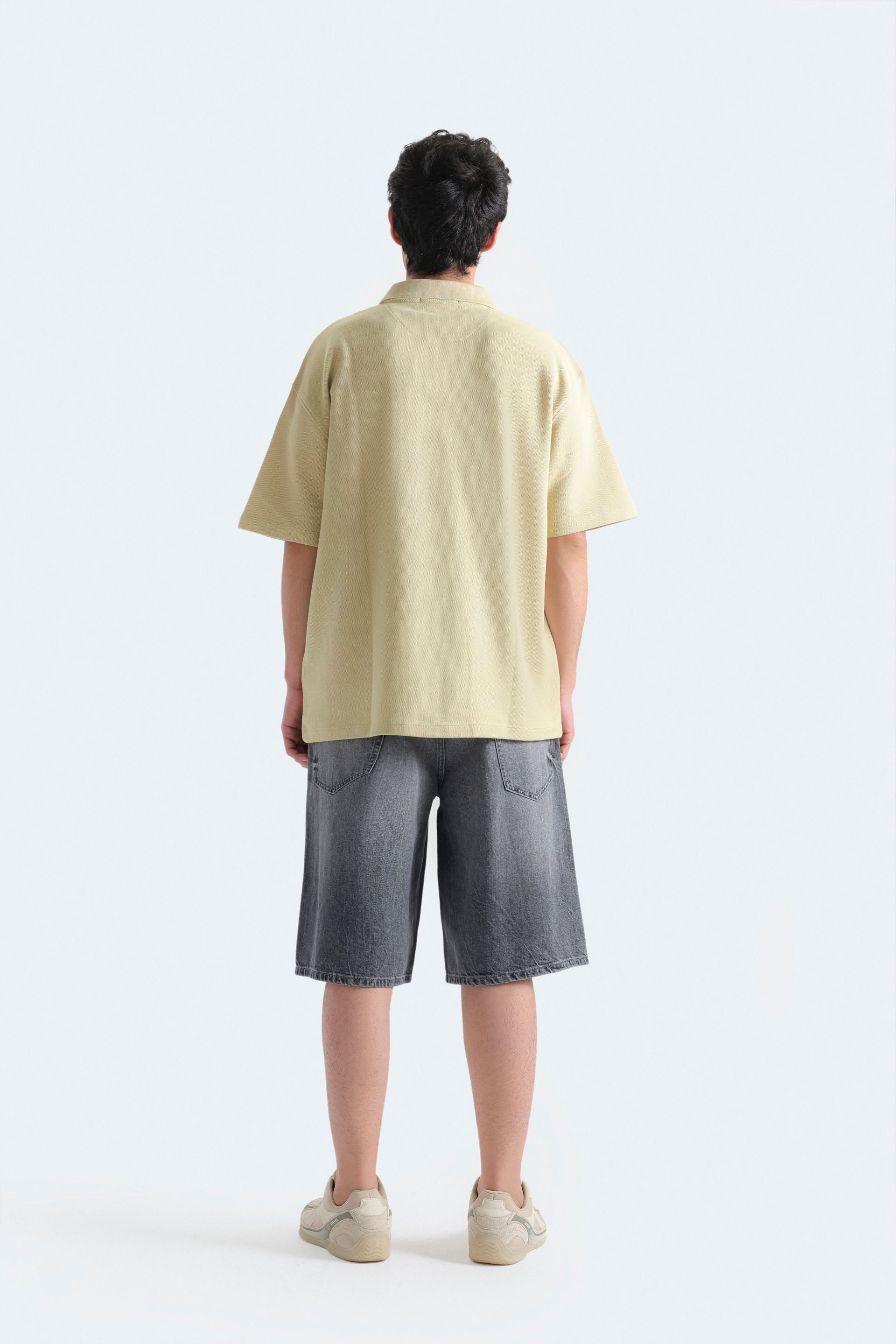 Textured Polo Shirt