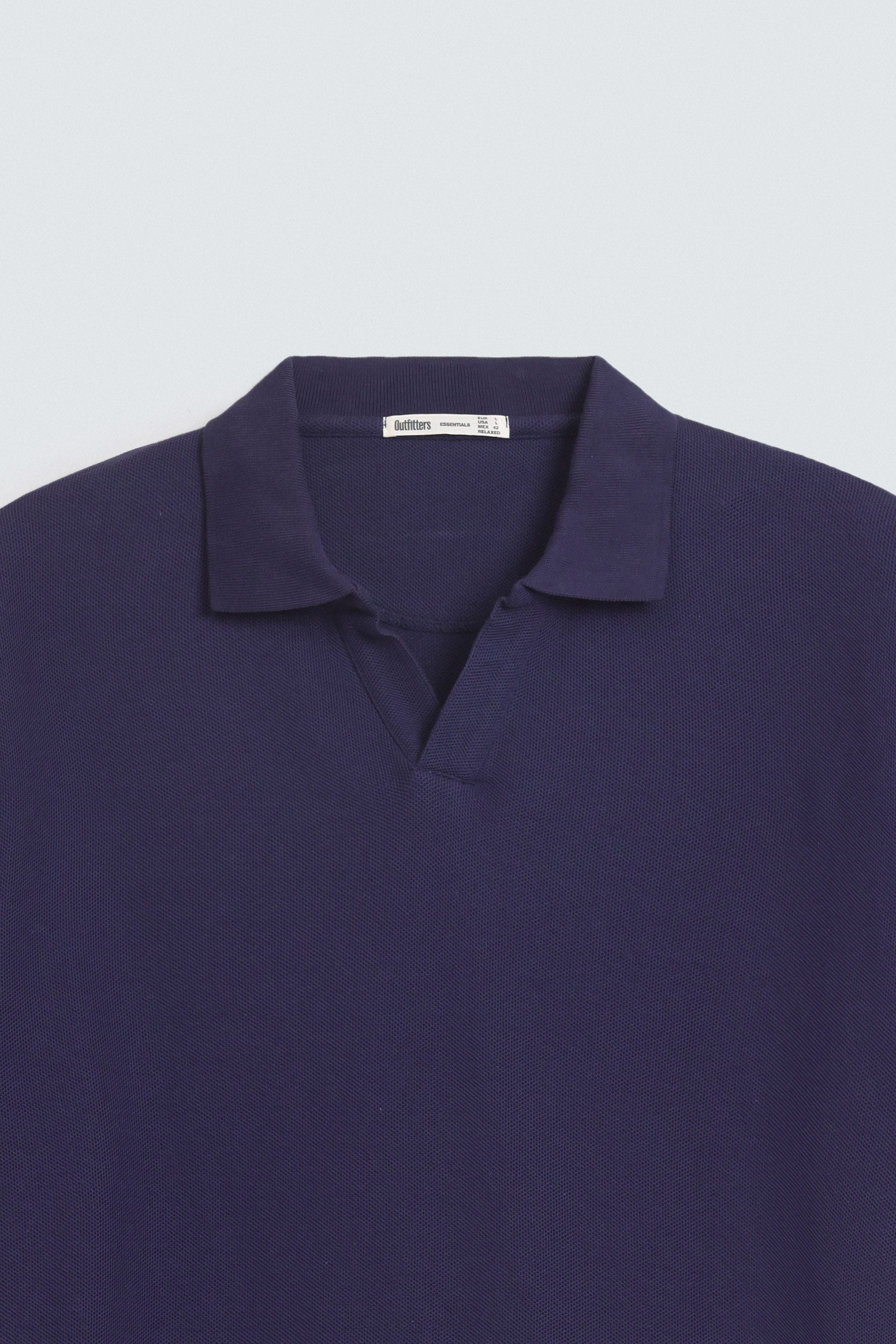 Textured Polo Shirt