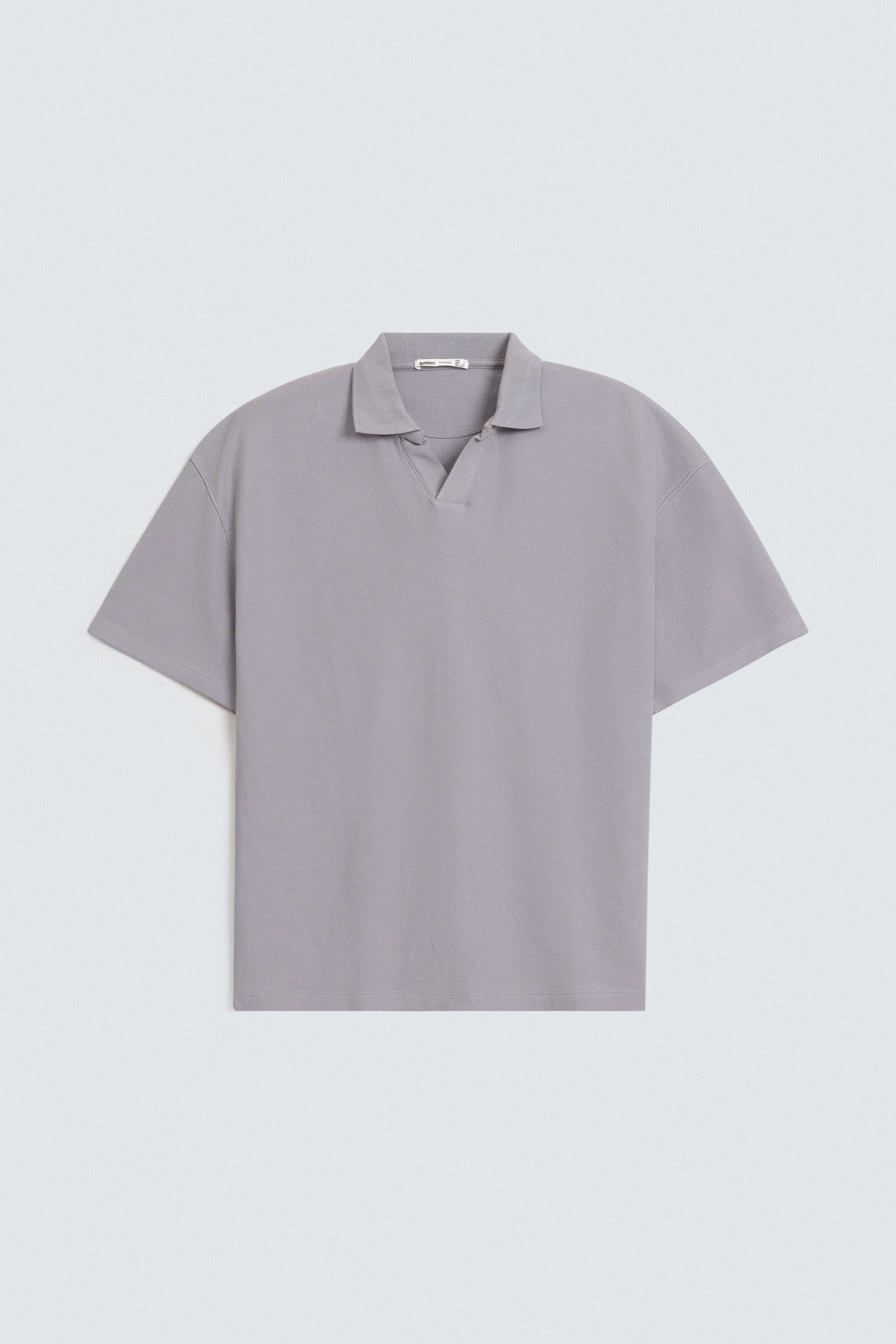Textured Polo Shirt