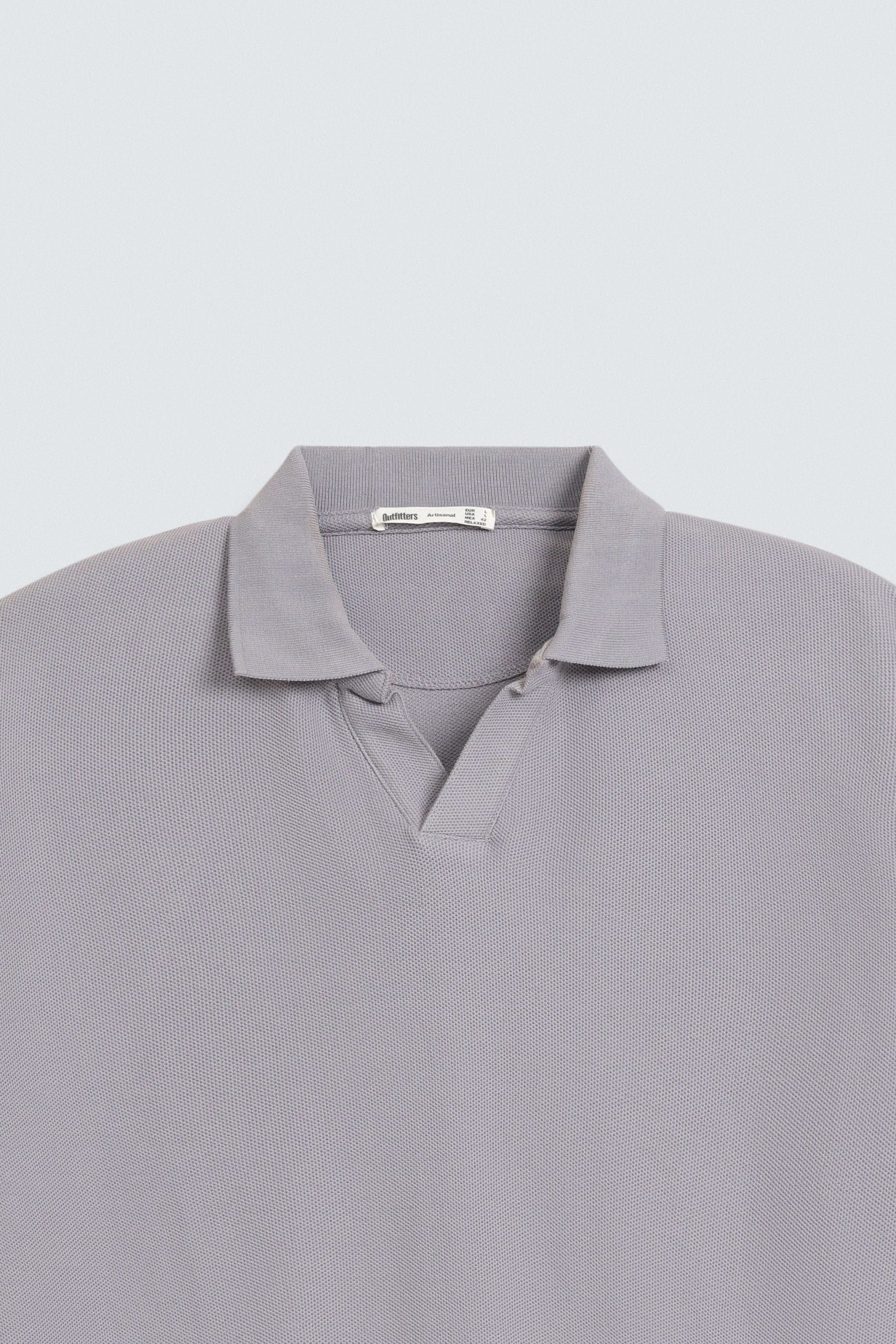 Textured Polo Shirt